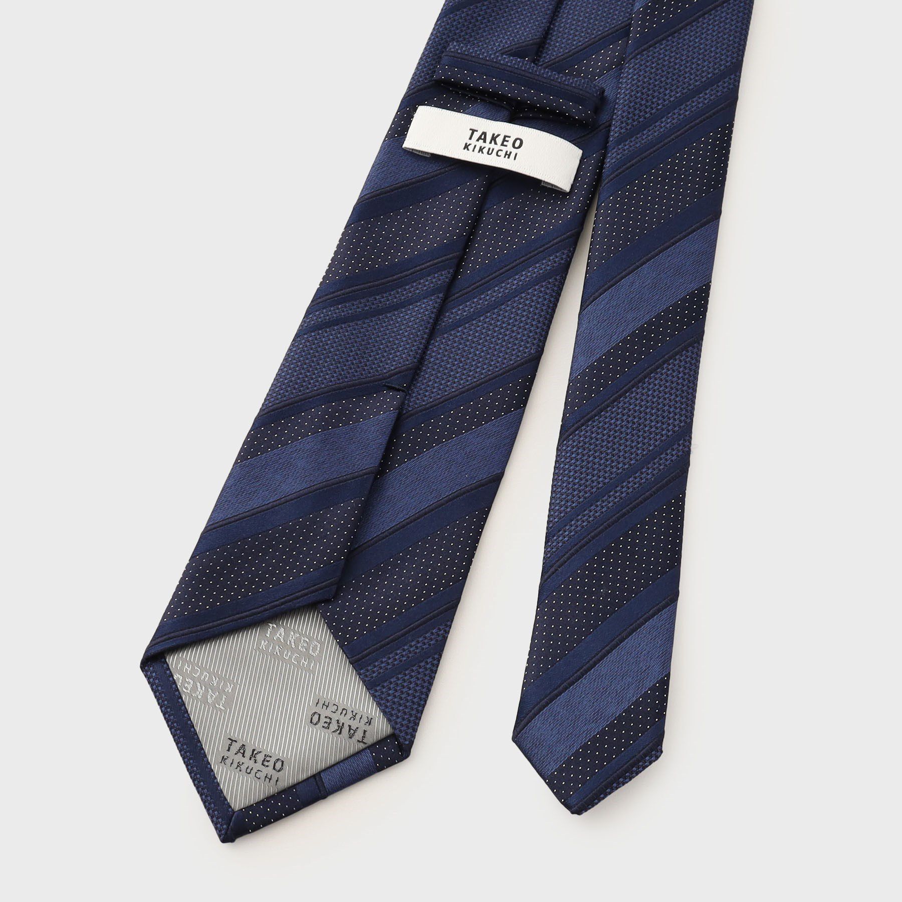 TAKEO KIKUCHI「【ベストセラー/日本製】シャドーストライプ シルクネクタイ」|ネクタイ・蝶ネクタイ|
