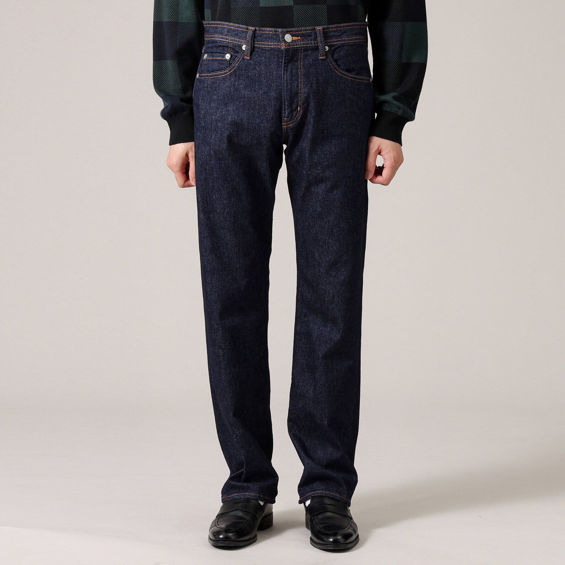 TAKEO KIKUCHI「【モンスターストレッチ】日本製 ワンウォッシュ デニムパンツ」|デニム|