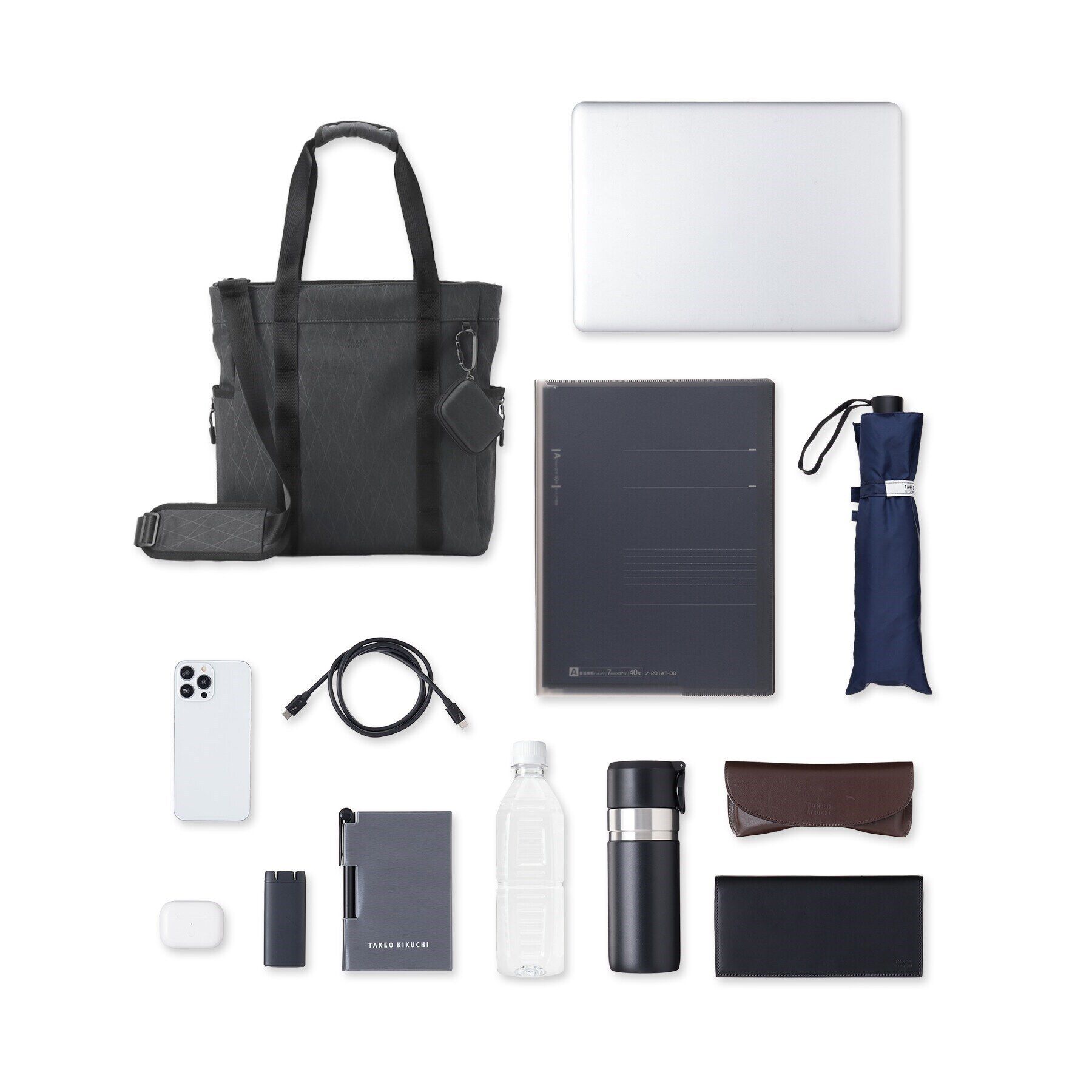 TAKEO KIKUCHI「【多機能・軽量】2WAY シャドーライン トートバッグ」|トートバッグ|