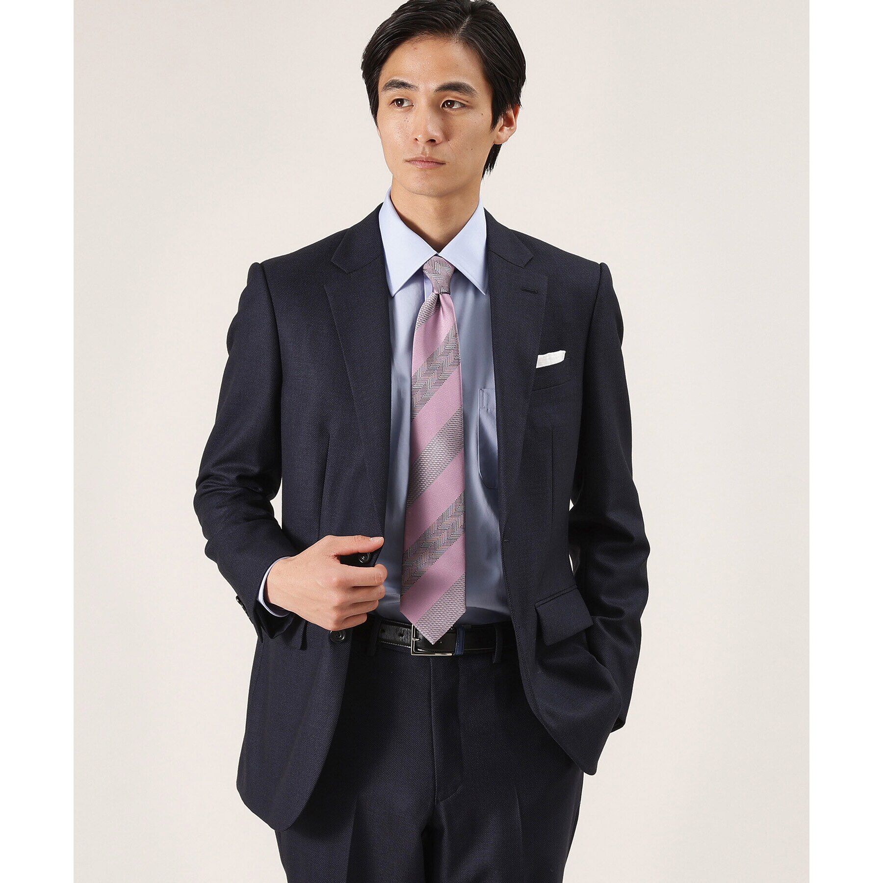 TAKEO KIKUCHI「【Made in JAPAN】矢絣（やがすり）フィラメントシルク ネクタイ」|ネクタイ・蝶ネクタイ|