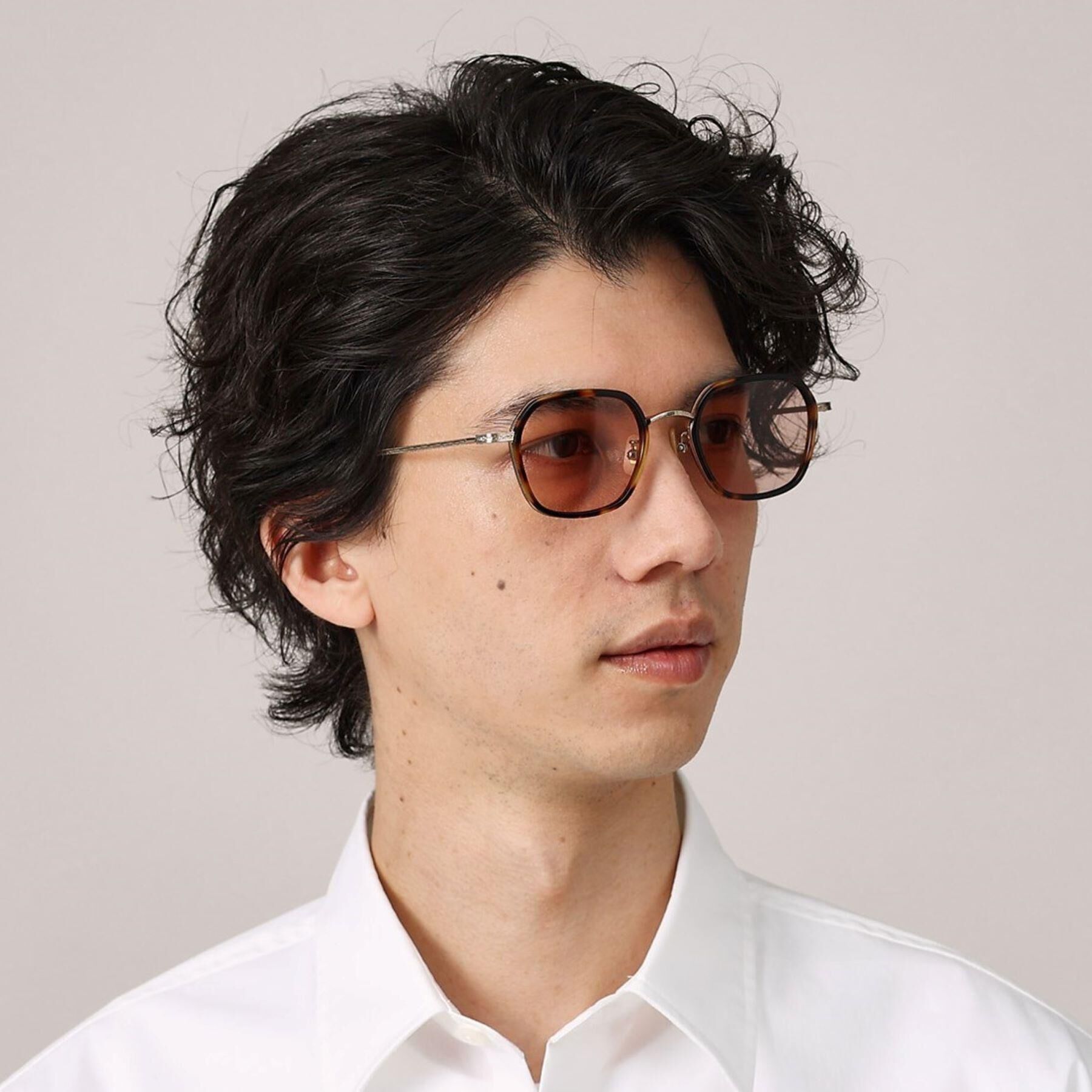 TAKEO KIKUCHI「【TAKEO KIKUCHI &times; THE BEDFORD HOTEL】インナーセルフレーム サングラ」|メガネ|