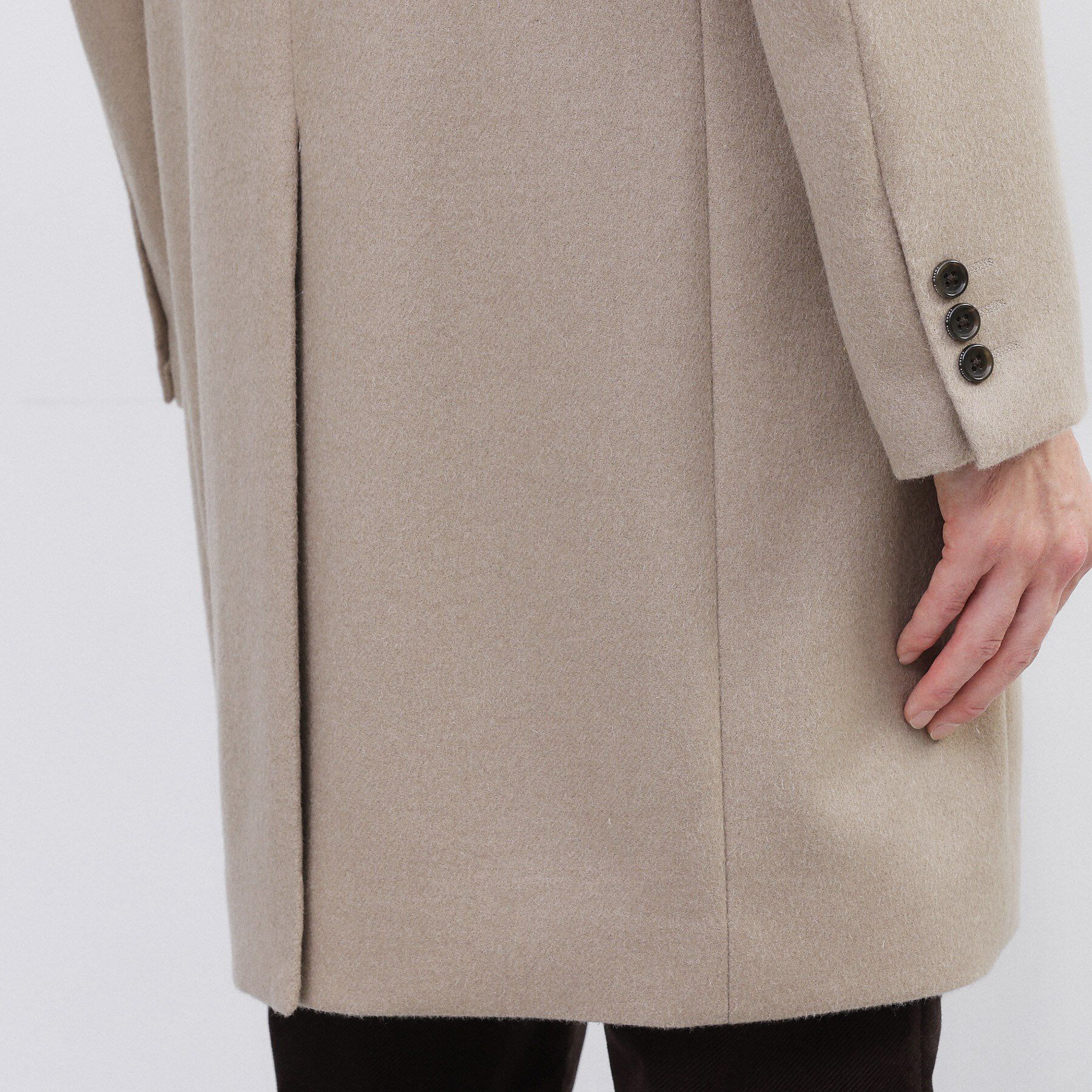 TAKEO KIKUCHI「カシミヤブレンド ビーバー調チェスターコート」|その他|