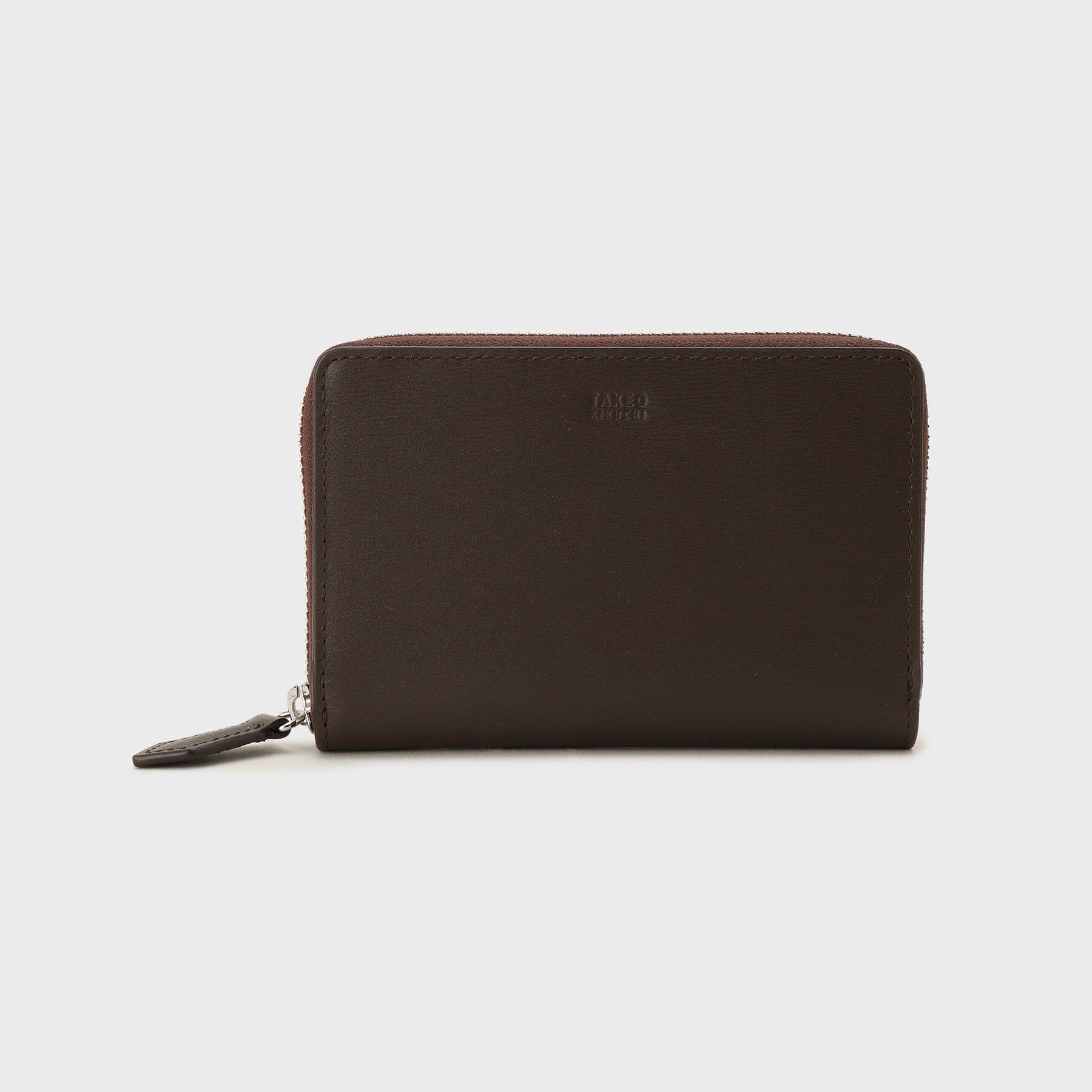 TAKEO KIKUCHI「【リップルグレイン】3方ラウンドコンパクトスリム財布」|財布|