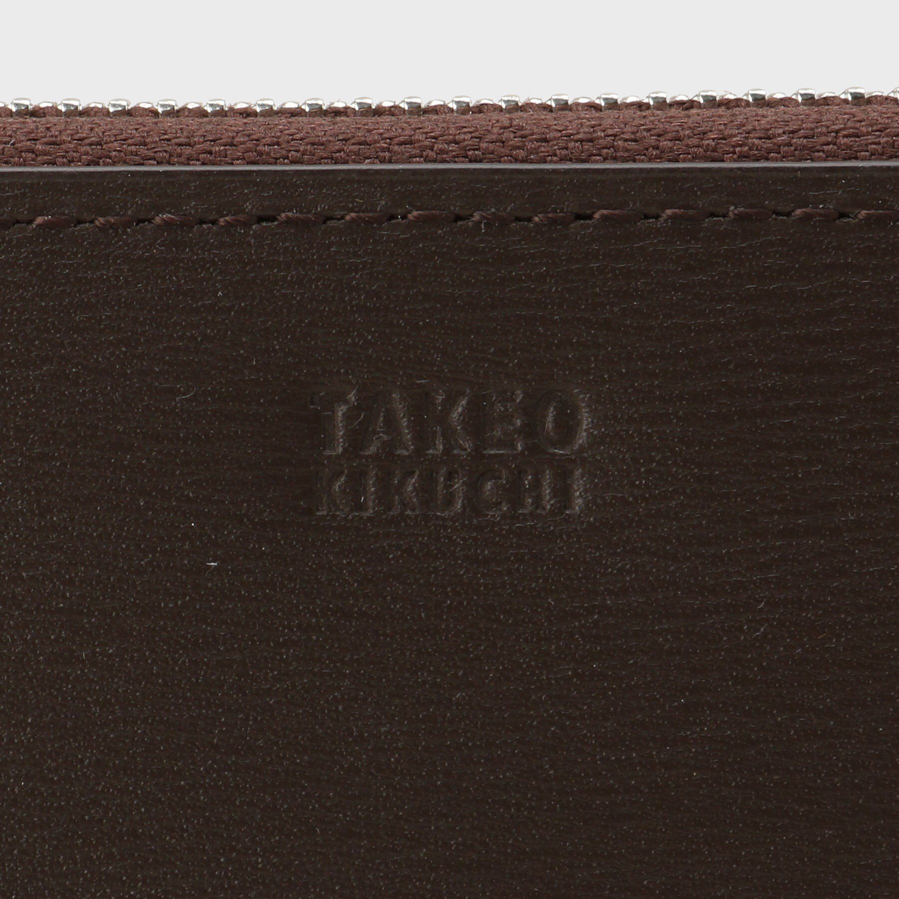 TAKEO KIKUCHI「【リップルグレイン】3方ラウンドコンパクトスリム財布」|財布|