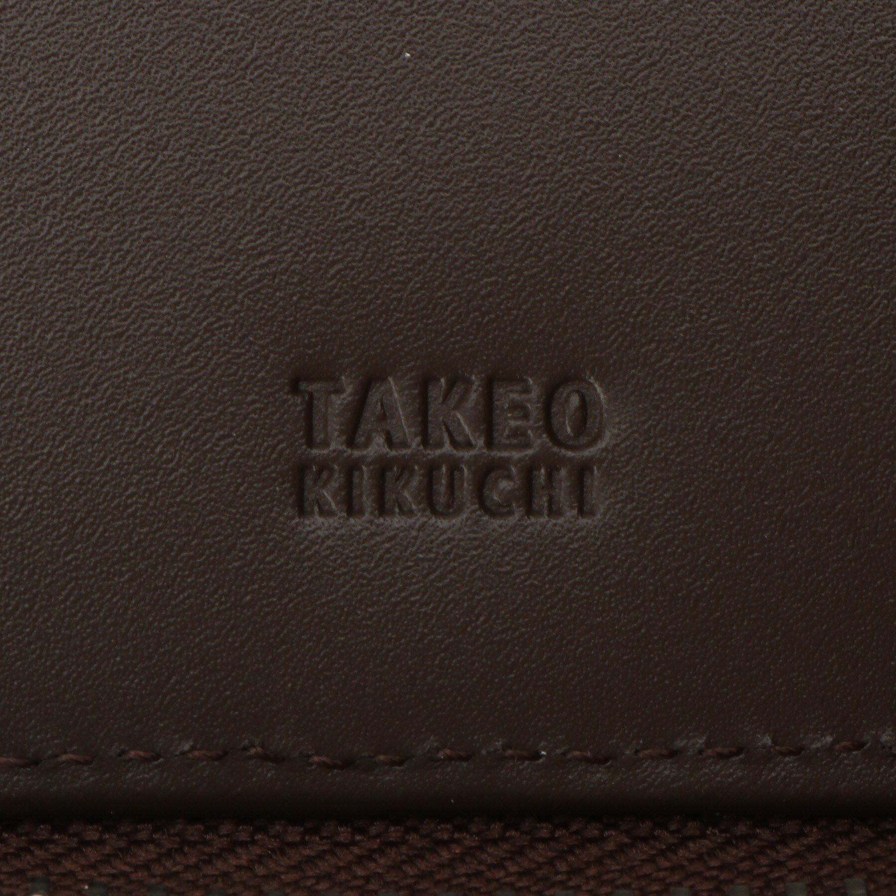 TAKEO KIKUCHI「【リップルグレイン】3方ラウンドコンパクトスリム財布」|財布|