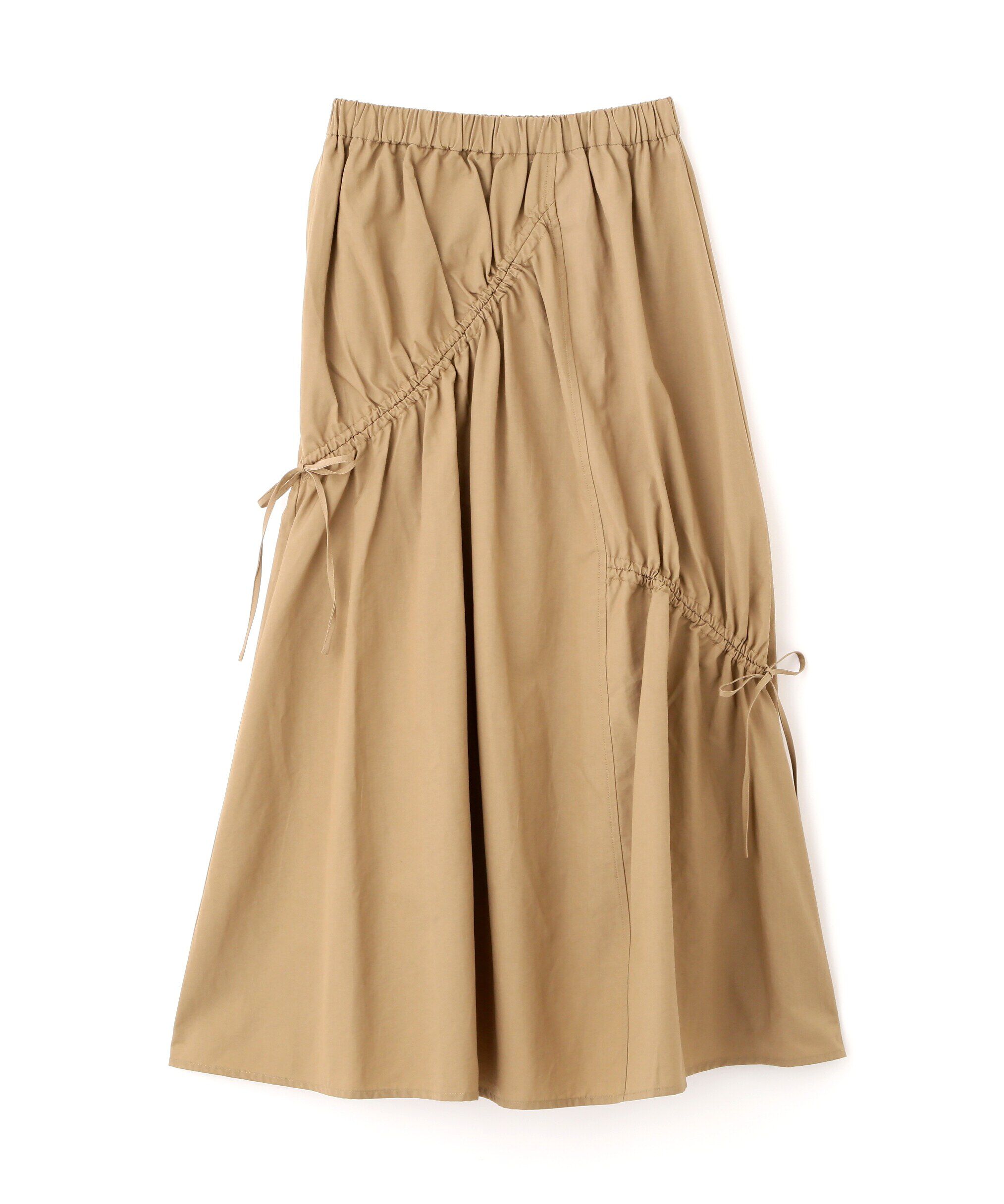  「ランダムシャーリングドロストスカート」|スカート|