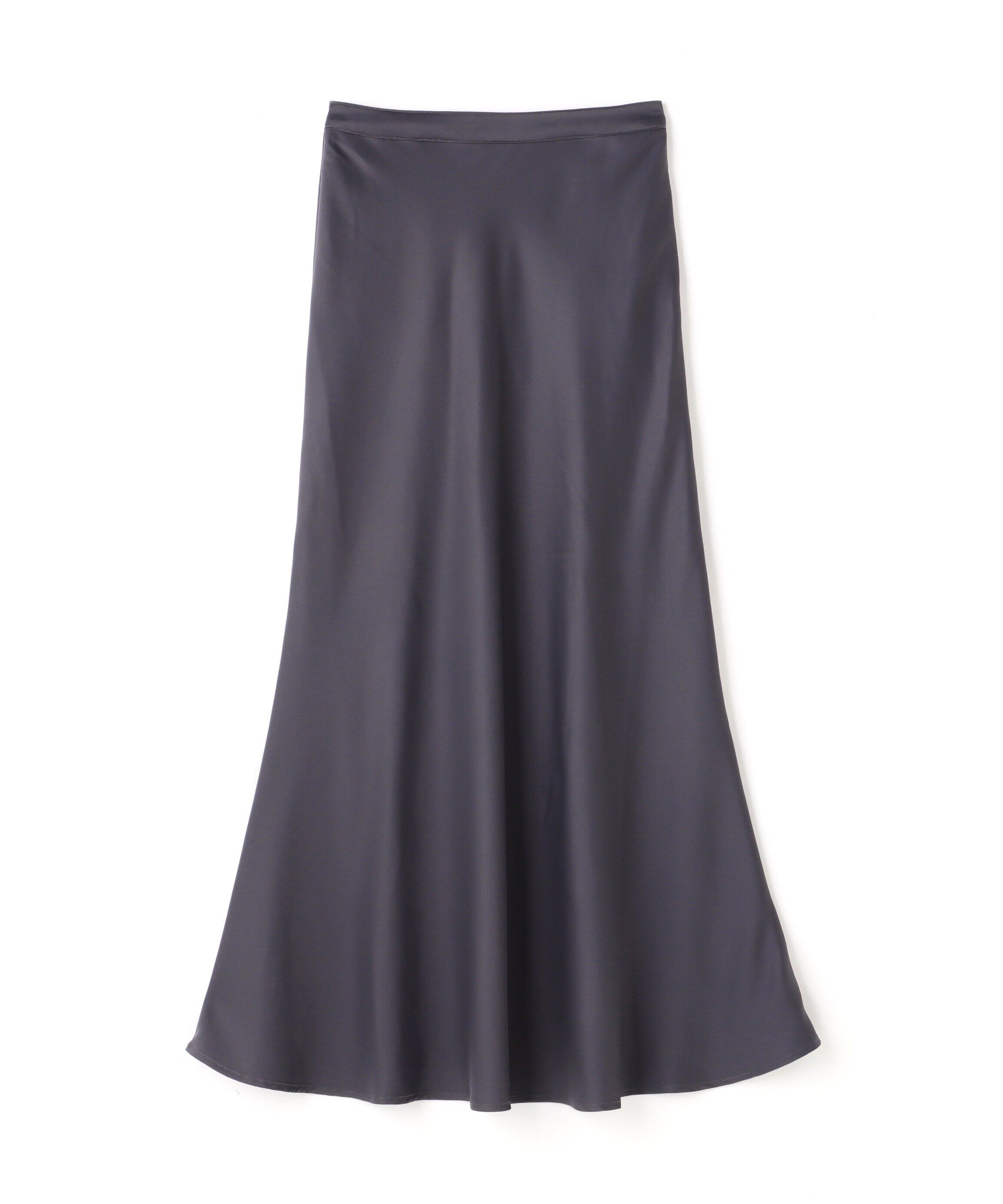  「サテンフレアスカート」|スカート|