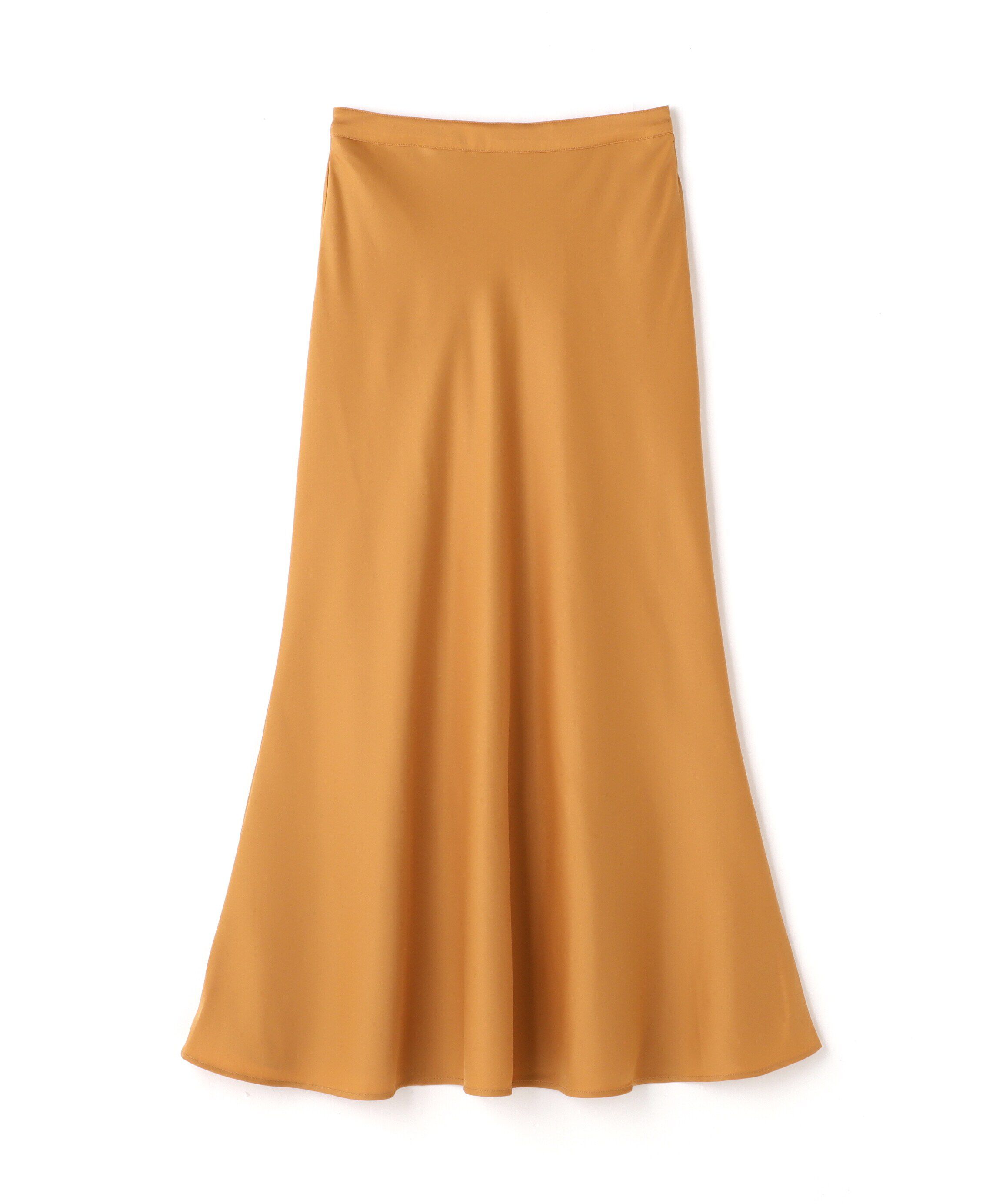  「サテンフレアスカート」|スカート|