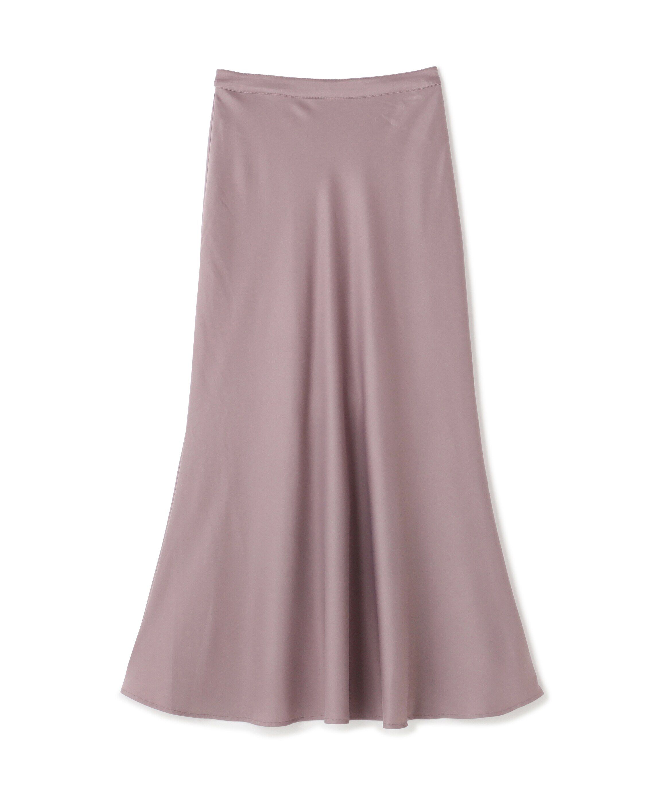  「サテンフレアスカート」|スカート|