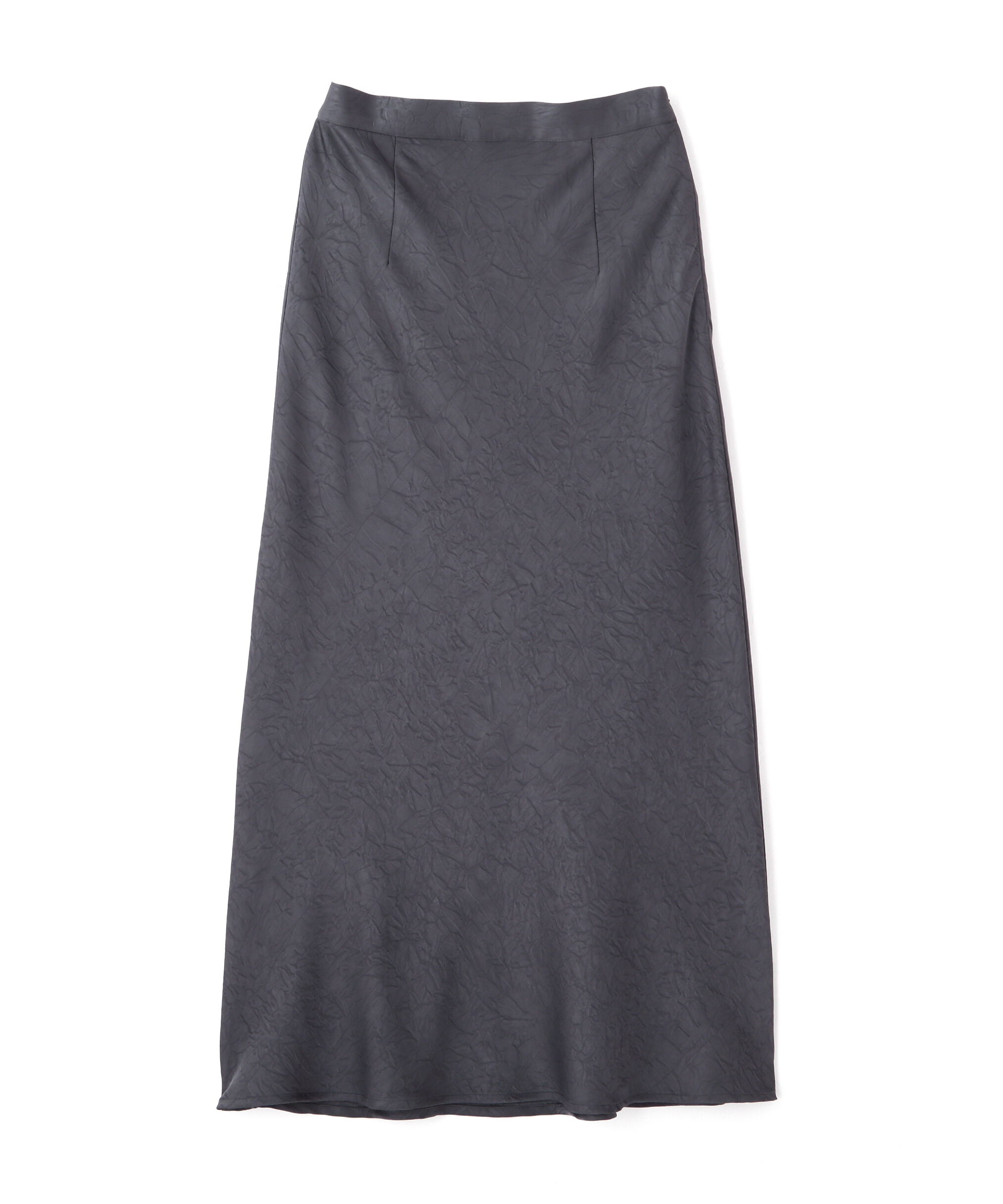  「ワッシャーサテンナロースカート」|スカート|