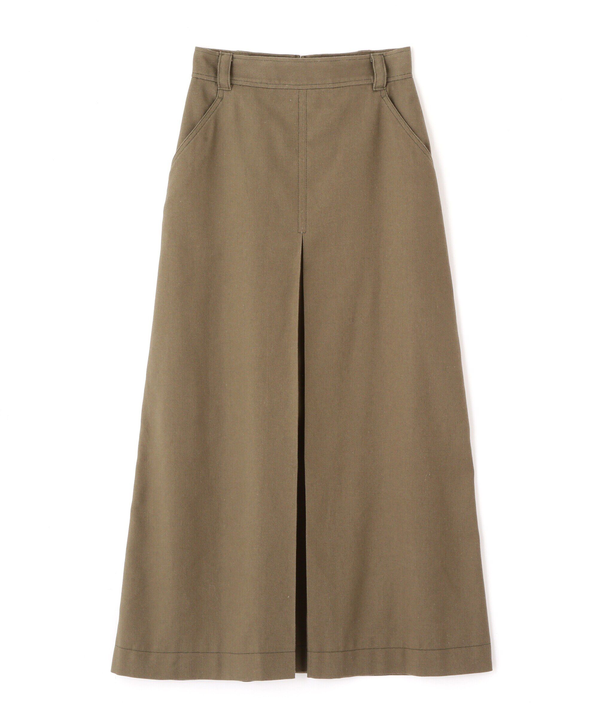  「フロントボックスタックマキシスカート」|スカート|