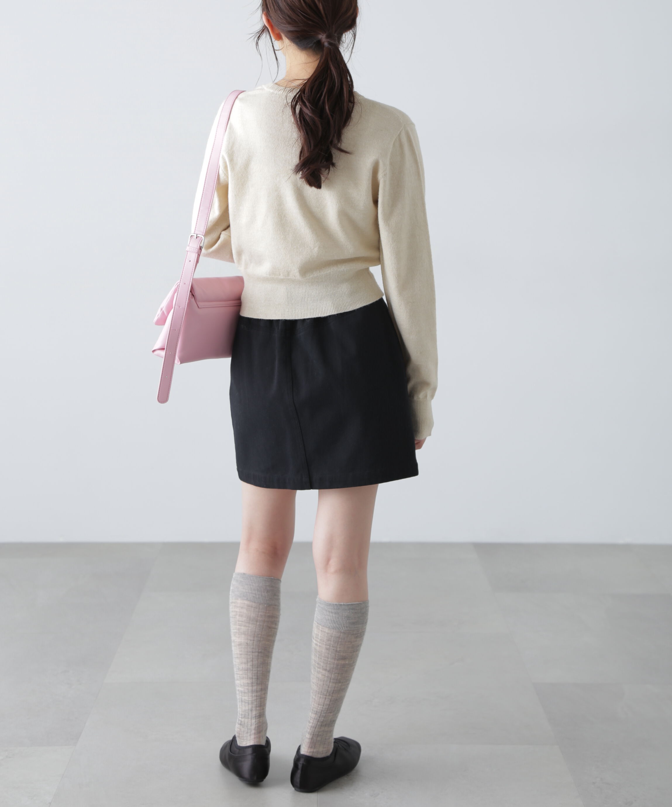  「〈セットアップ対応〉ウォッシュドミニスカート」|スカート|