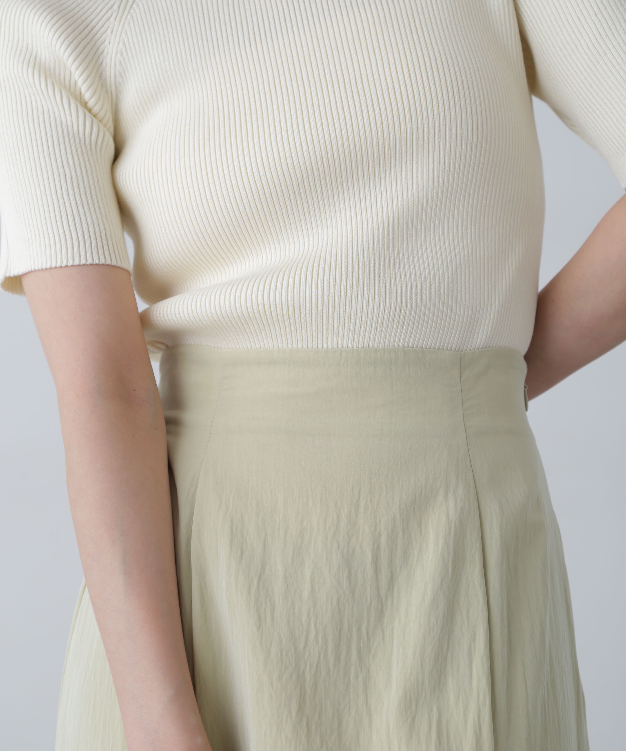  「パネルラッフルフリルマーメイドスカート」|スカート|