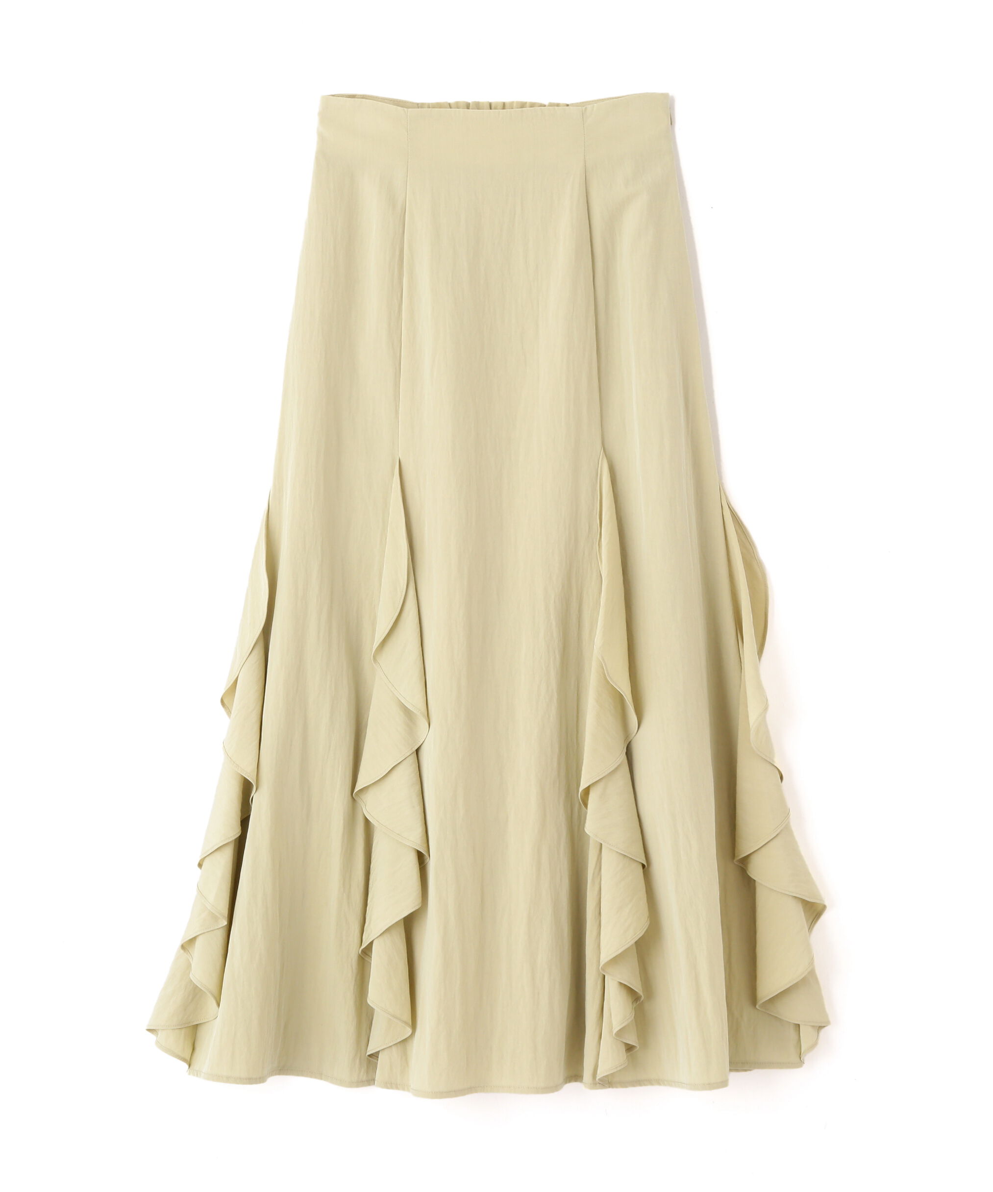  「パネルラッフルフリルマーメイドスカート」|スカート|