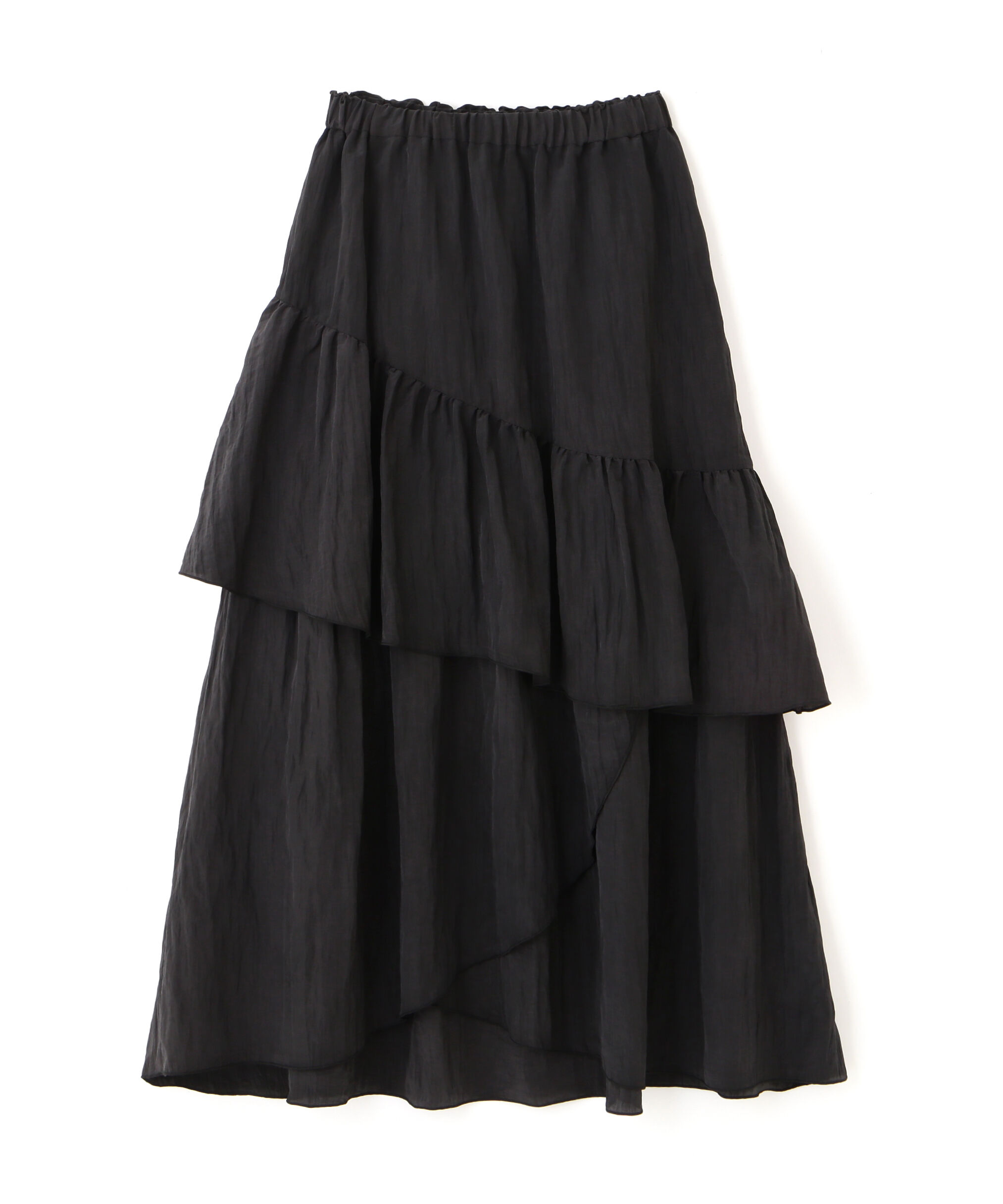  「ワッシャーランダムティアードスカート」|スカート|