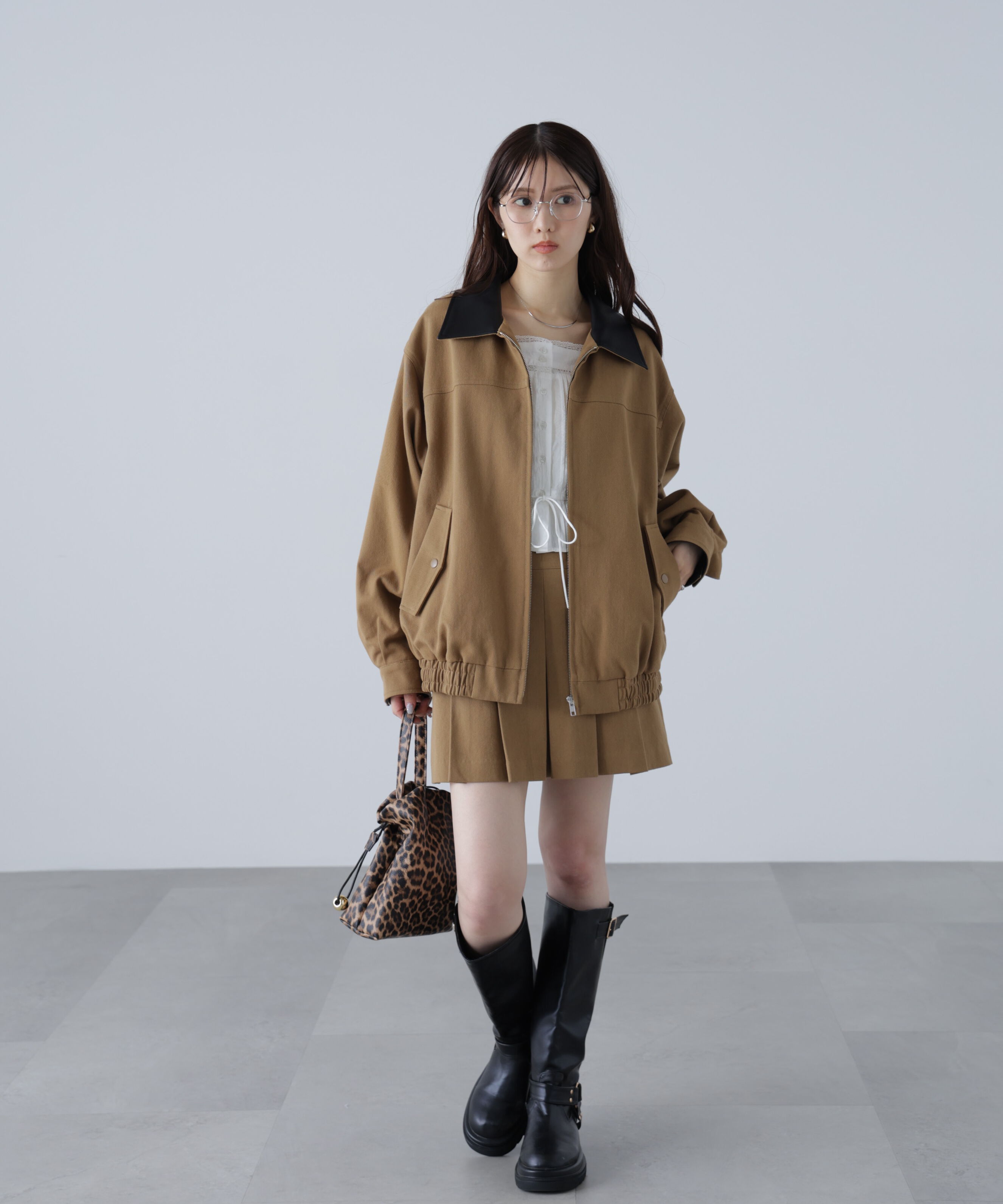  「〈セットアップ対応〉プリーツミニスカート」|スカート|