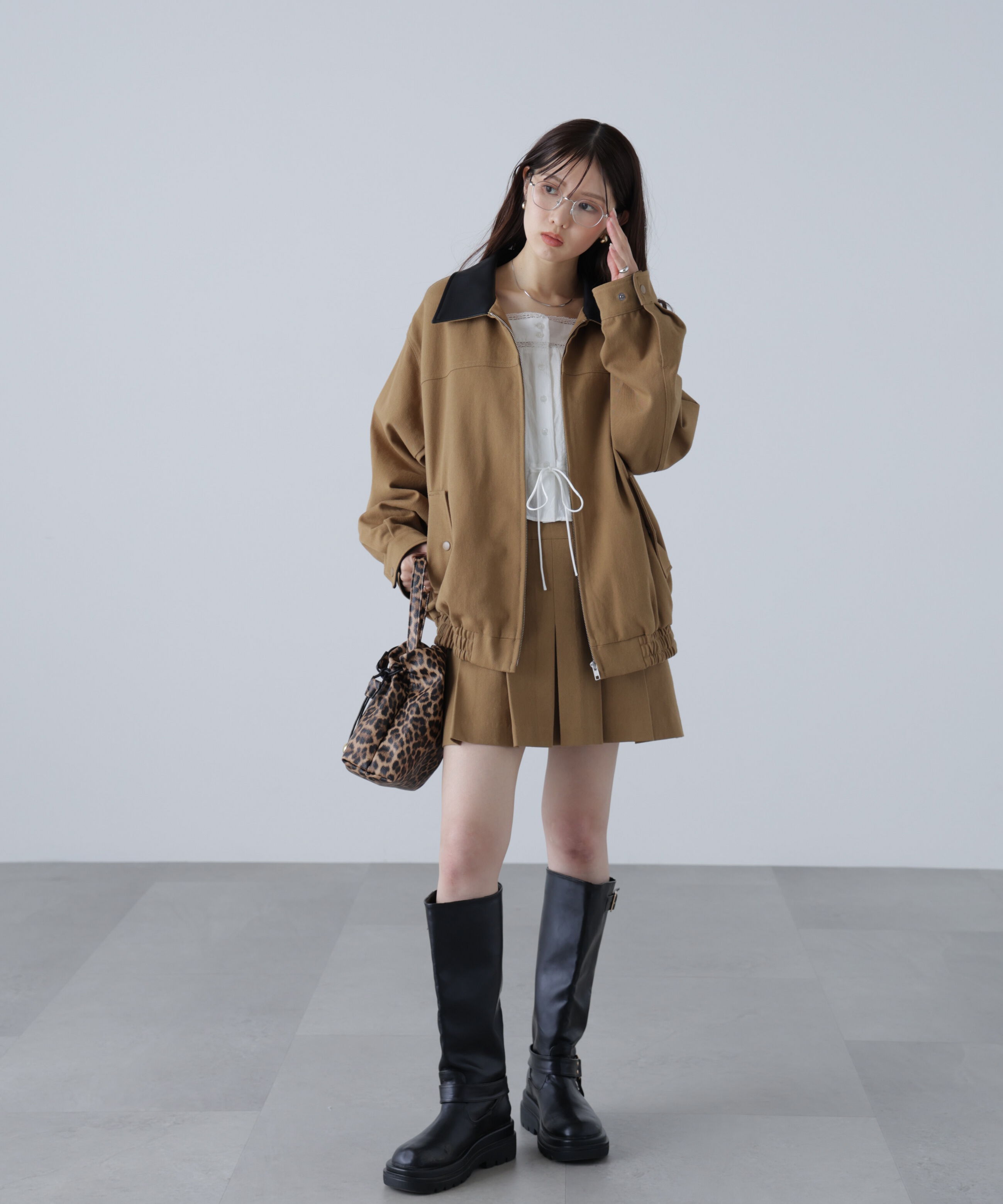  「〈セットアップ対応〉プリーツミニスカート」|スカート|