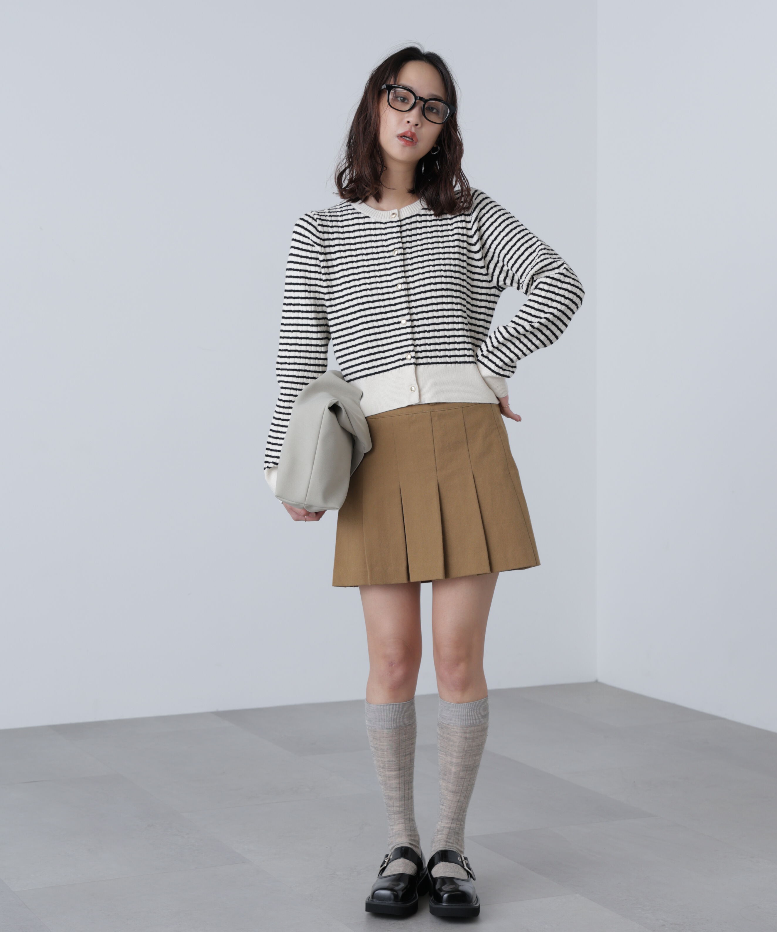  「〈セットアップ対応〉プリーツミニスカート」|スカート|