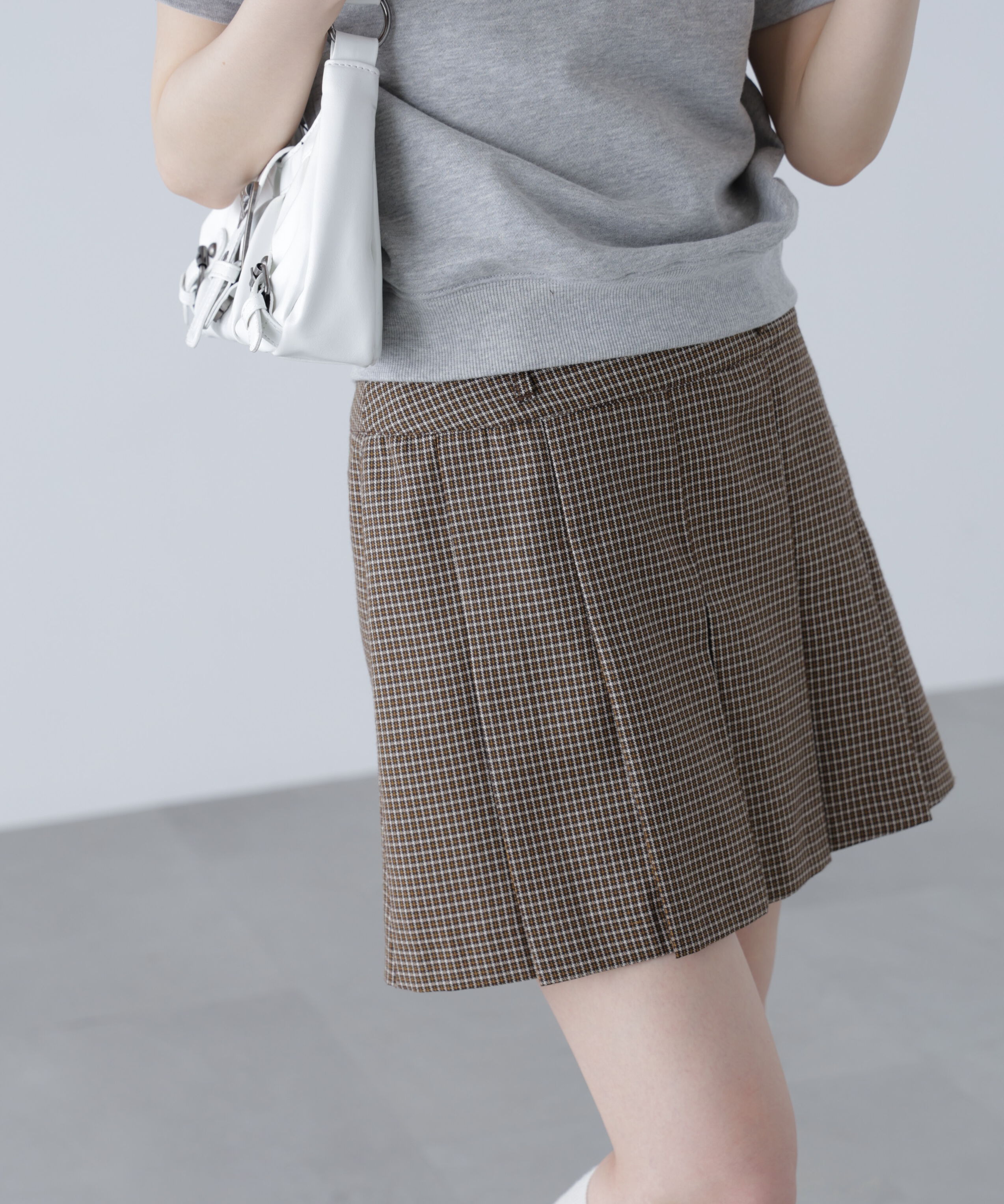  「〈セットアップ対応〉プリーツミニスカート」|スカート|