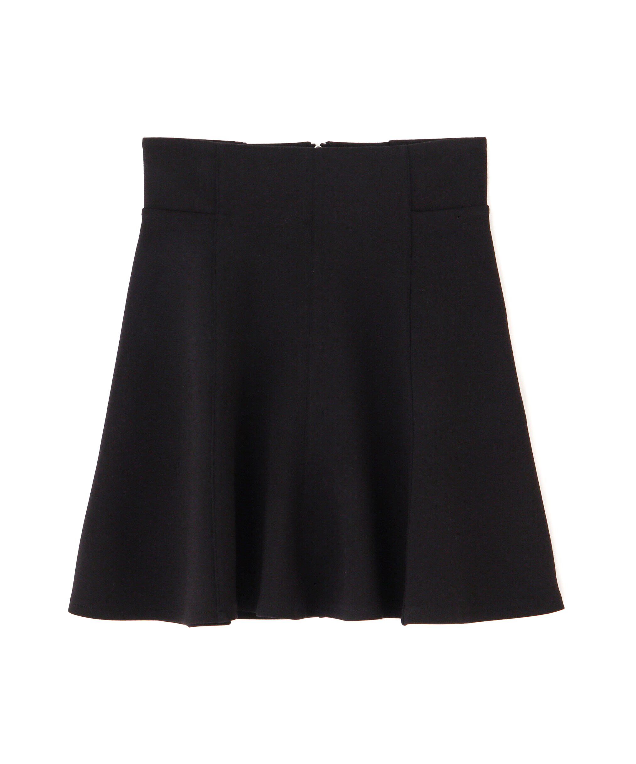  「構築ダイバーフレアミニスカート」|スカート|