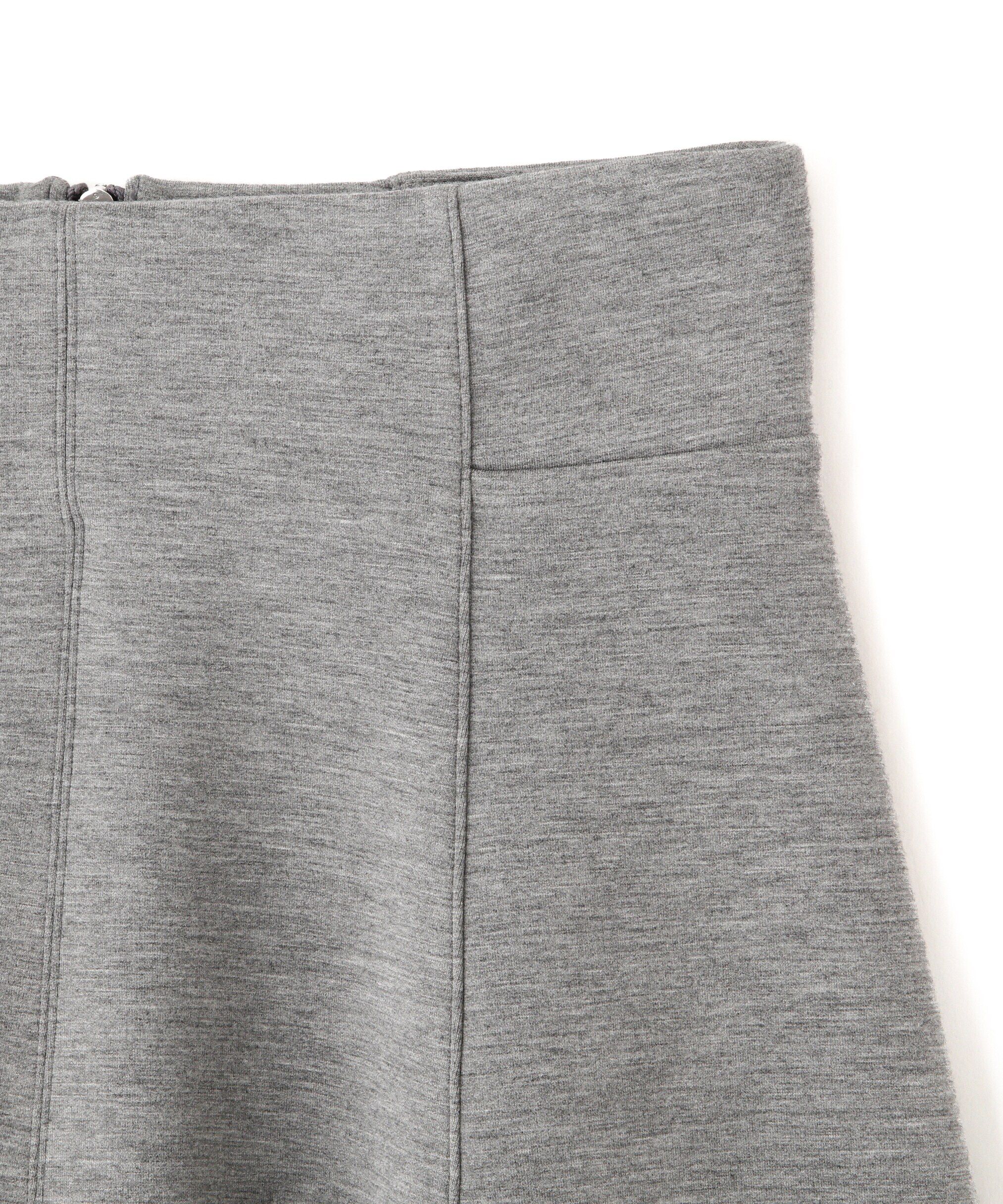  「構築ダイバーフレアミニスカート」|スカート|