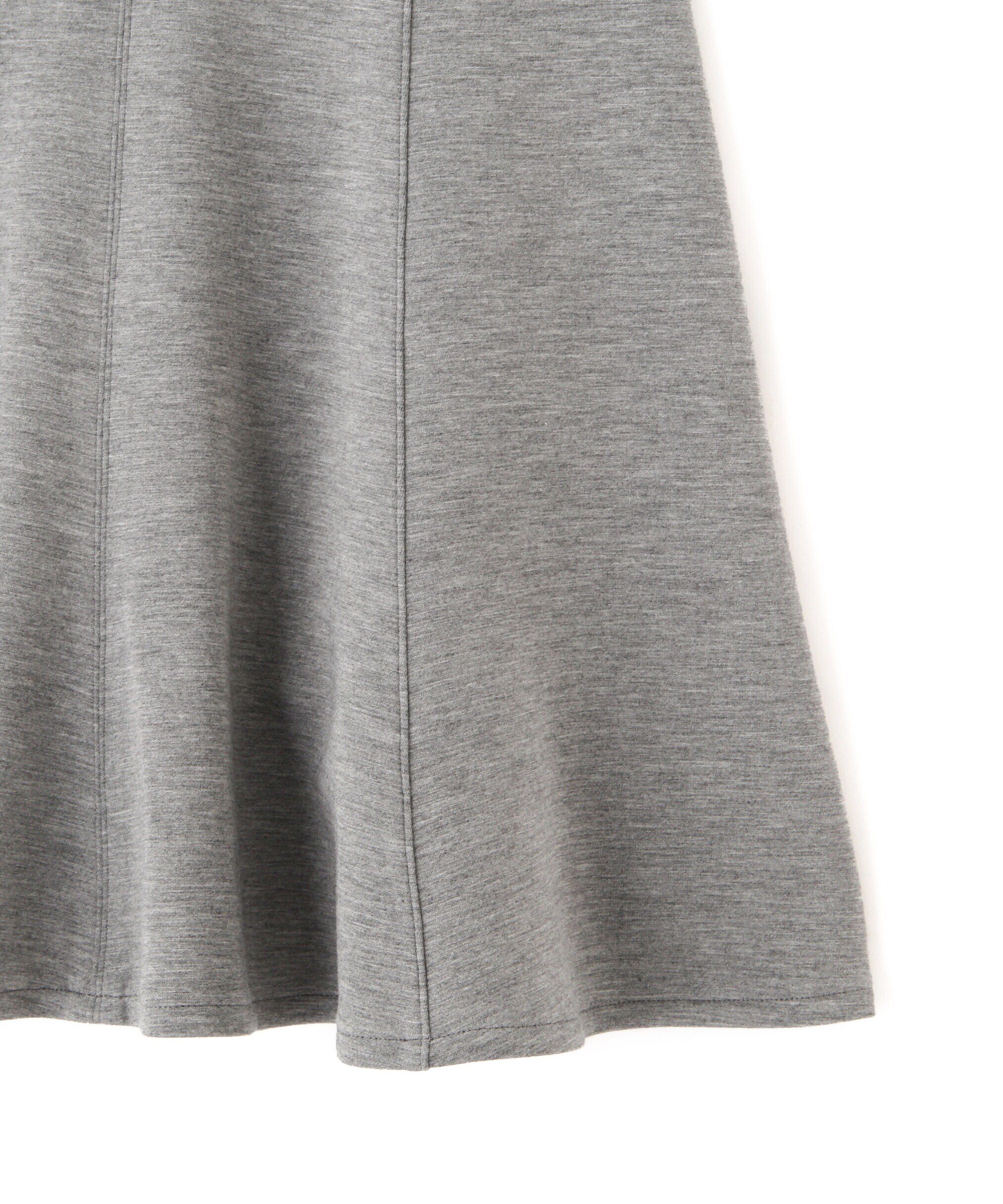  「構築ダイバーフレアミニスカート」|スカート|