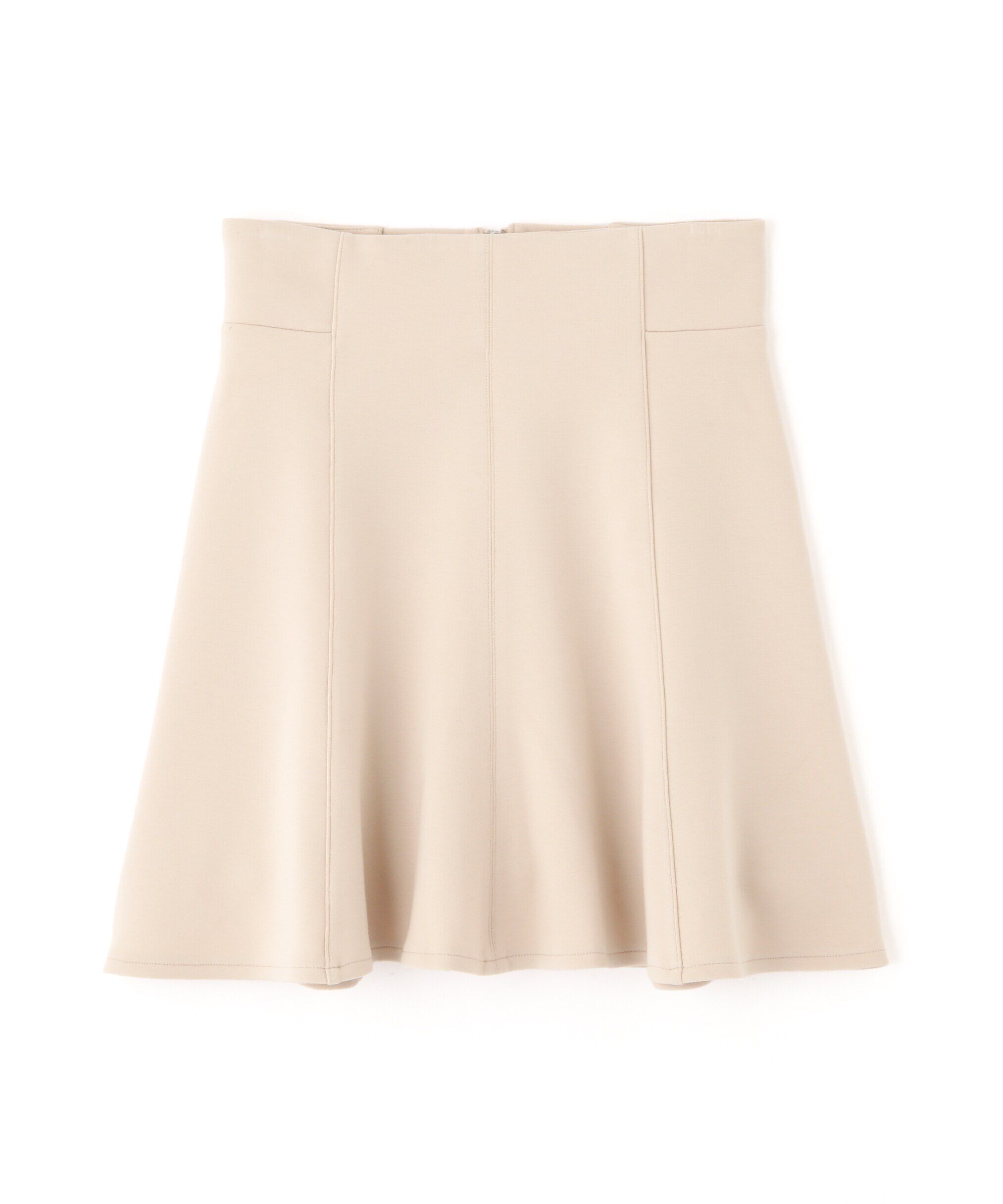  「構築ダイバーフレアミニスカート」|スカート|