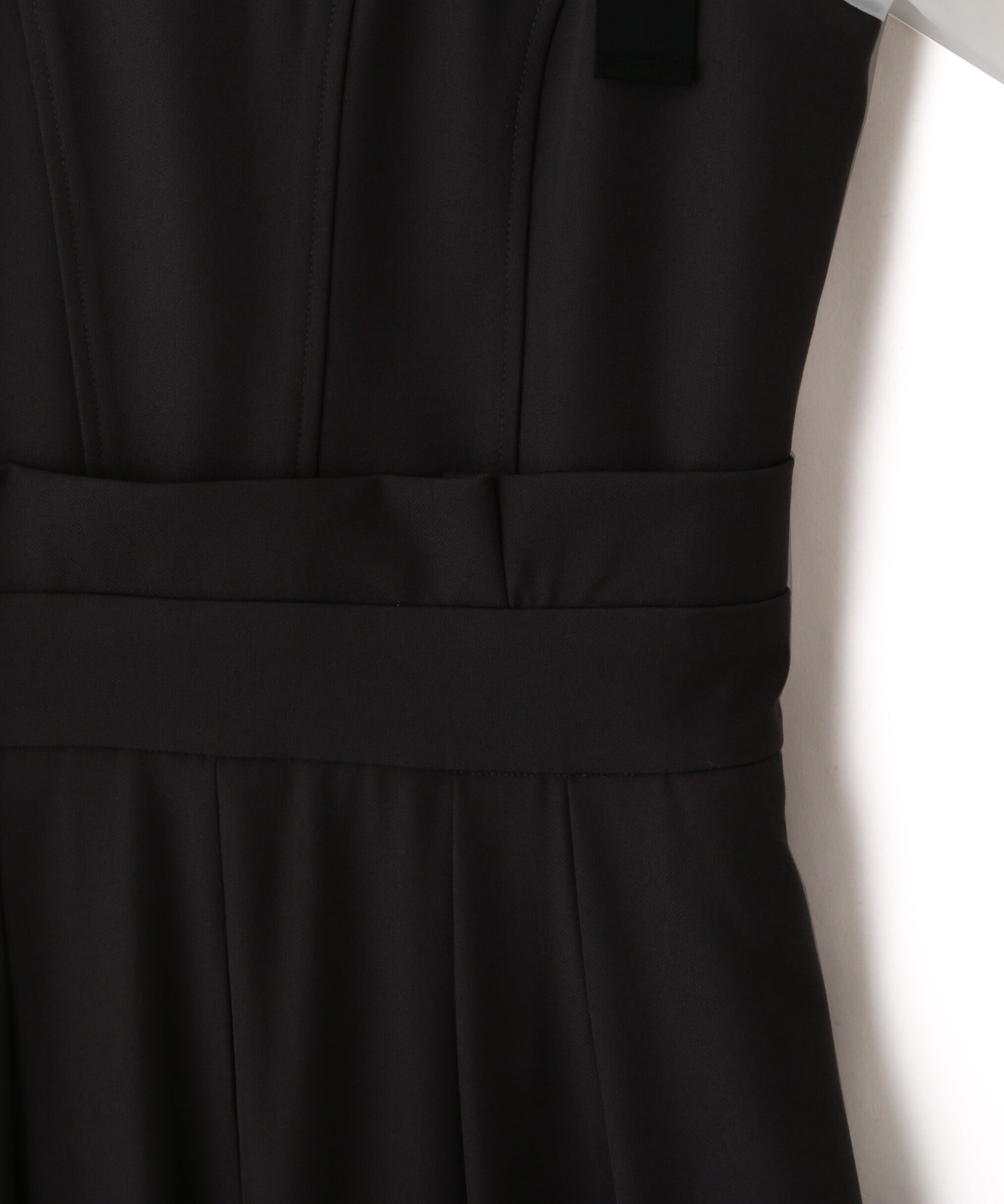  「肩リボンドッキングサロペット」|ワンピース|