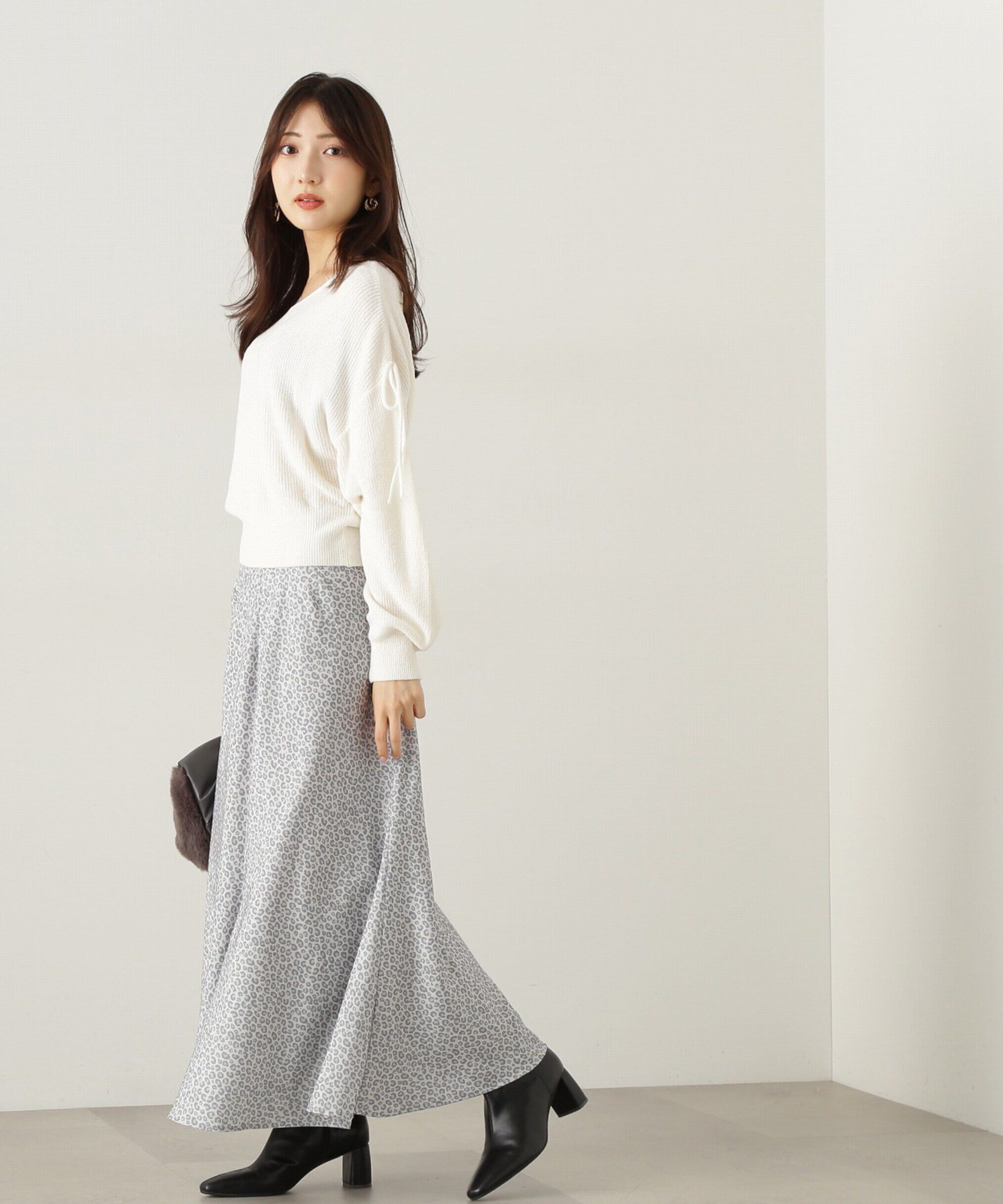 PROPORTION BODY DRESSING「レオパードスカート　24AW」|スカート|