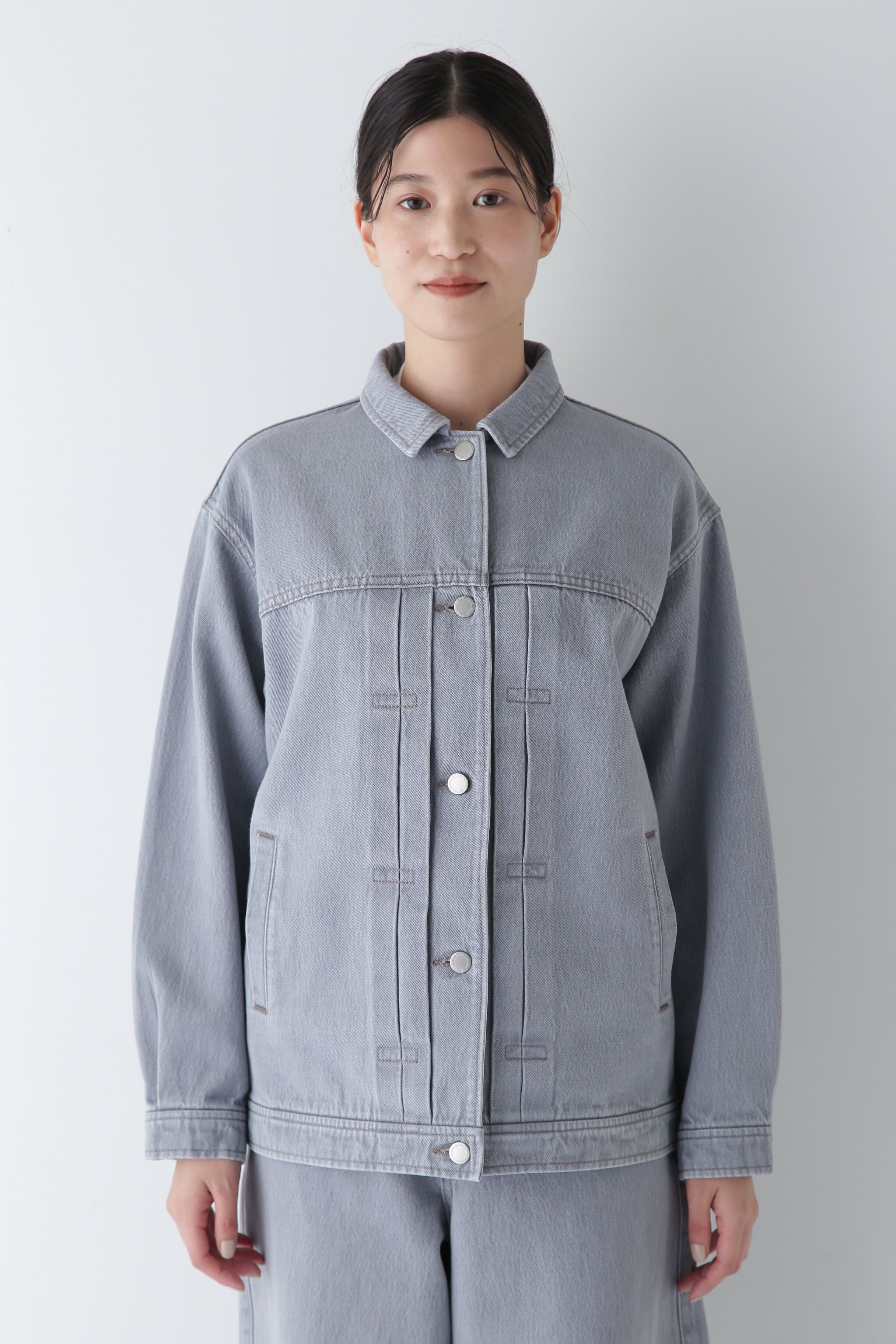  「◆オーバーサイズデニムGジャン」|ブルゾン・スタジャン|