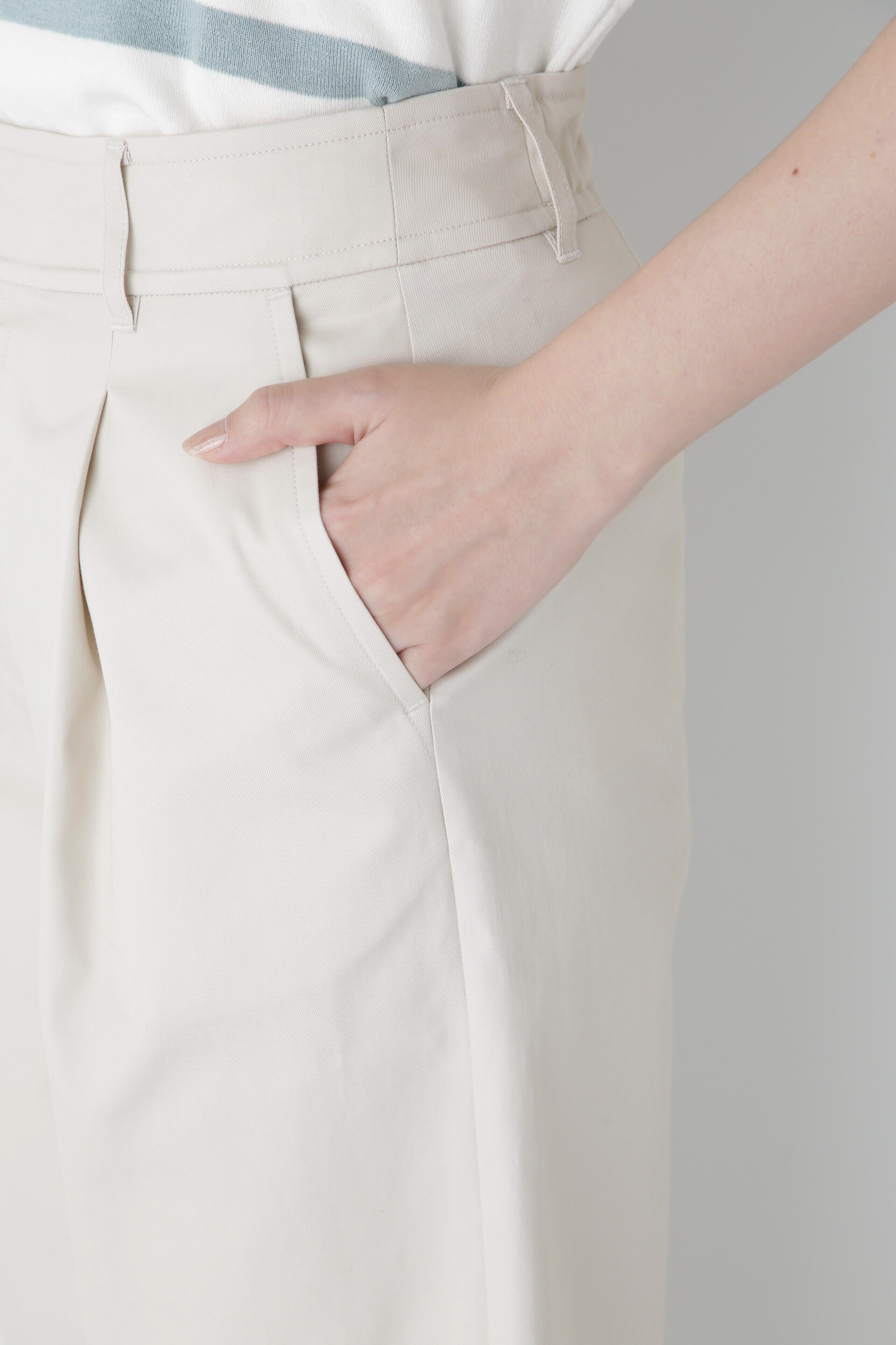  「◆【撥水】コンパクトギャバパンツ」|その他|