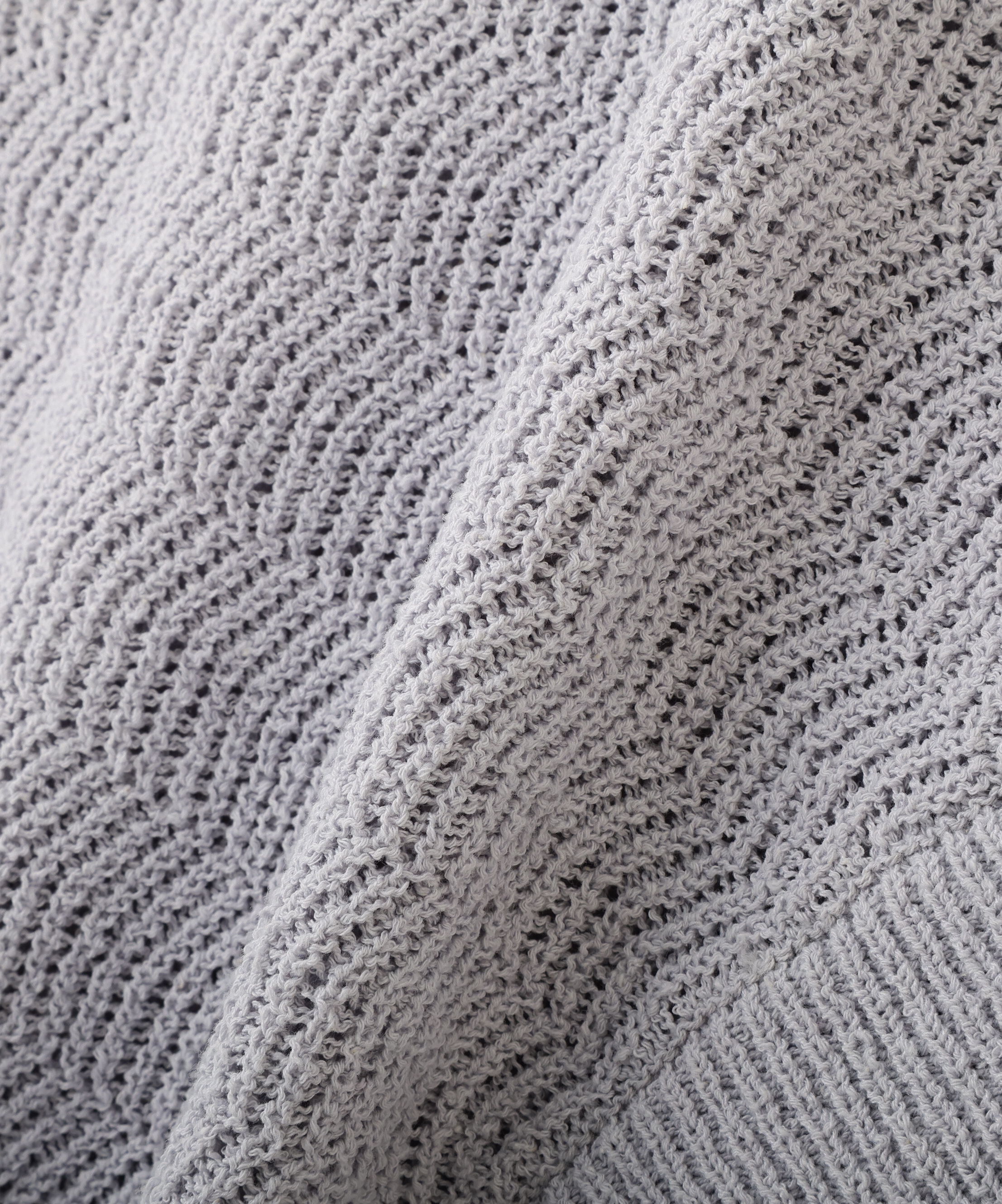  「◆綿ポリエステルヘリンボーン柄半袖はおり」|ニット・セーター|