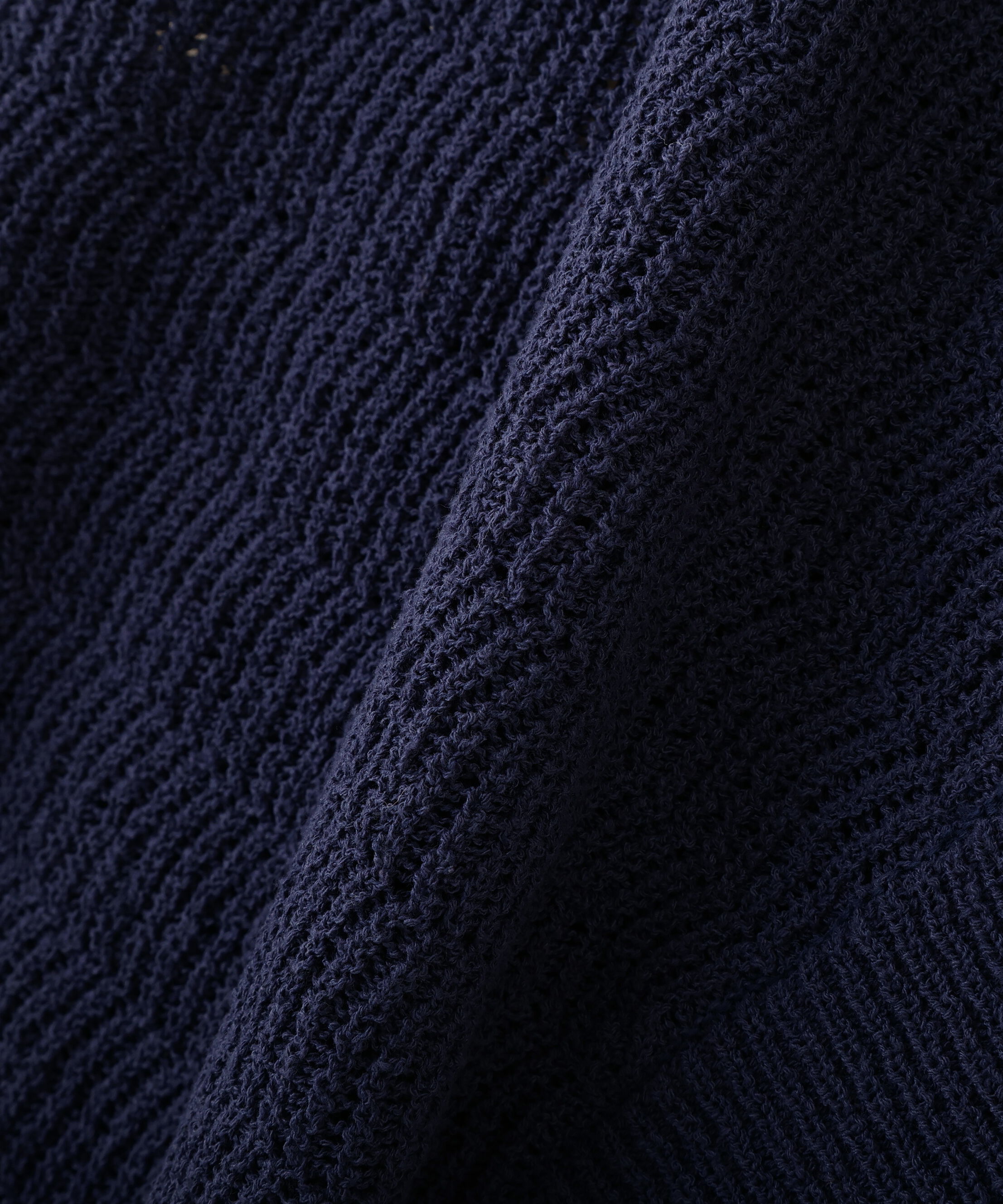  「◆綿ポリエステルヘリンボーン柄半袖はおり」|ニット・セーター|