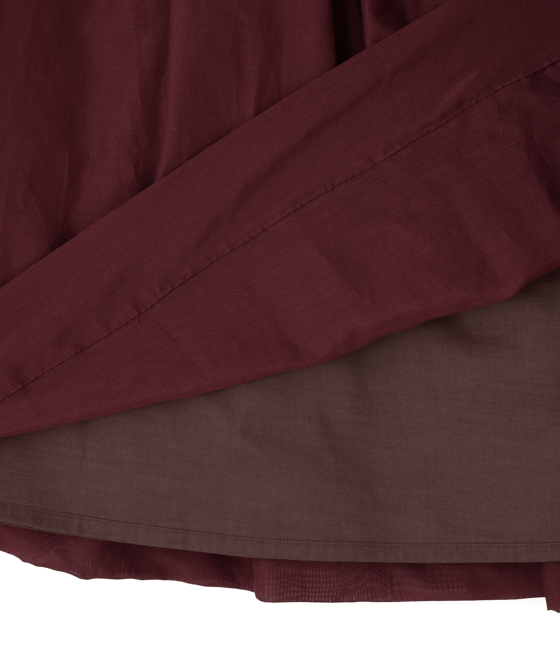  「SHEER COTTON SILK SKIRT」|スカート|