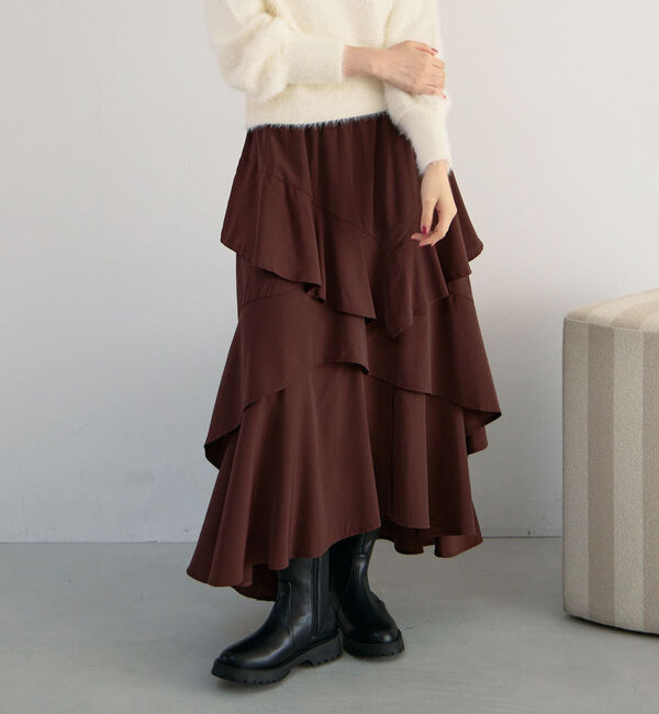archives「マットフリルティアードスカート」|スカート|