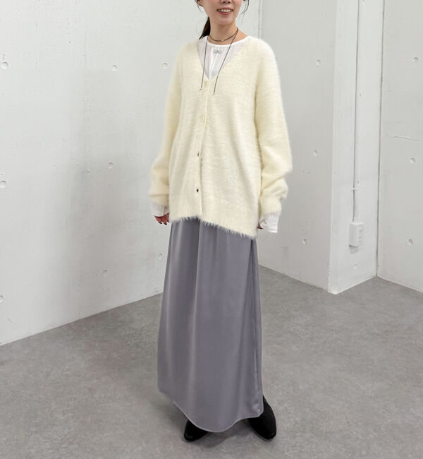 archives「サテンナロースカート」|スカート|