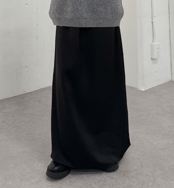archives「サテンナロースカート」|スカート|