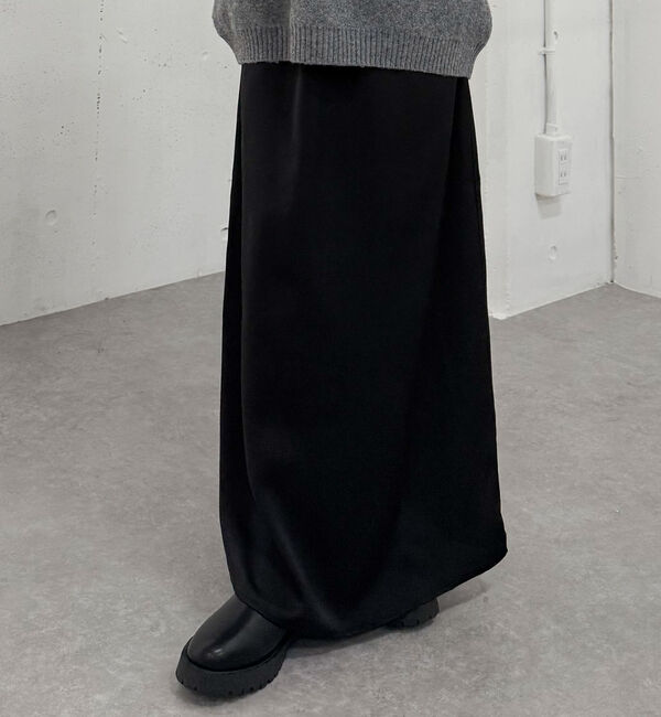 archives「サテンナロースカート」|スカート|