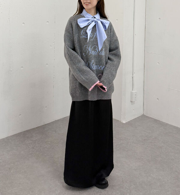 archives「サテンナロースカート」|スカート|