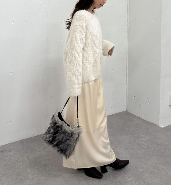 archives「サテンナロースカート」|スカート|