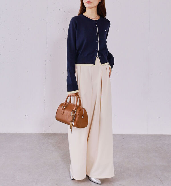 archives「【ＯＮかわ】配色レイヤードニットカーディガン」|カーディガン|