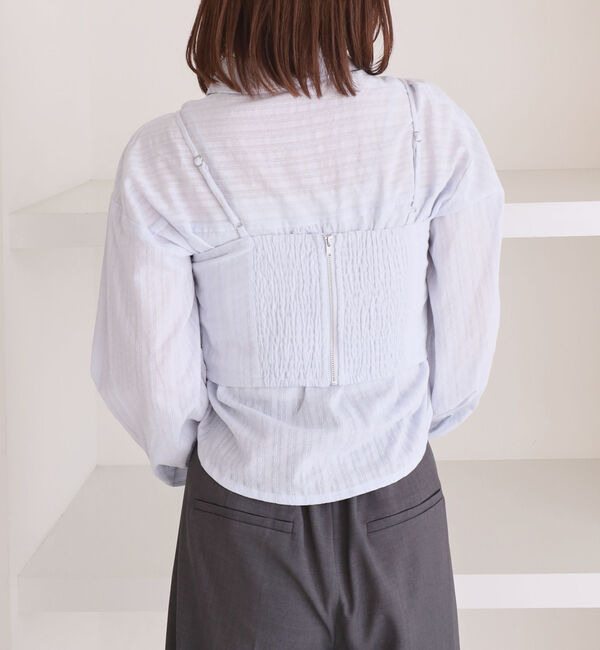 archives「カラミ刺?シャツＳＥＴ」|カーディガン|