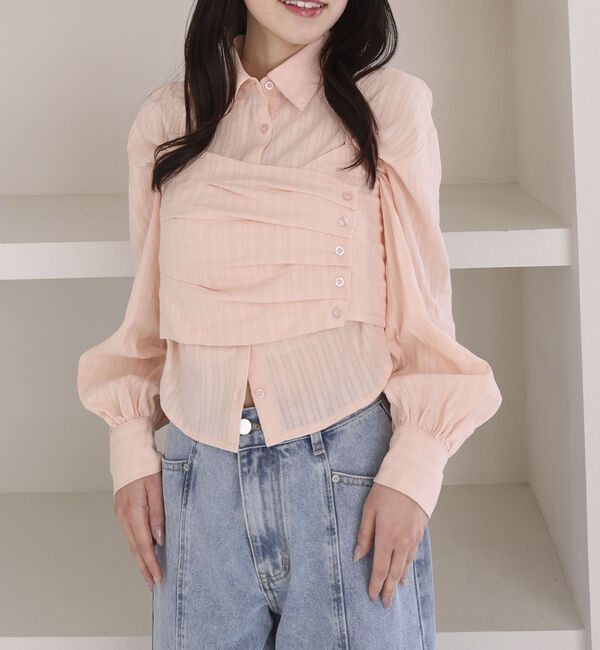 archives「カラミ刺?シャツＳＥＴ」|カーディガン|