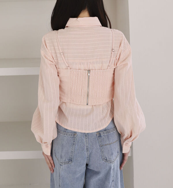 archives「カラミ刺?シャツＳＥＴ」|カーディガン|