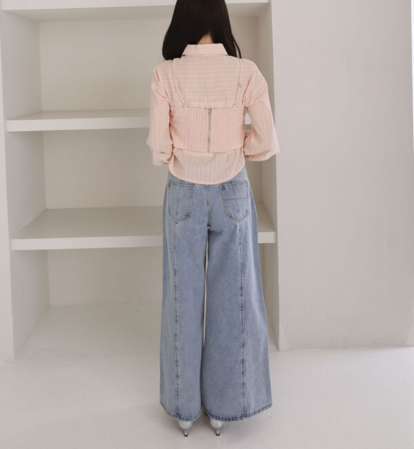 archives「カラミ刺?シャツＳＥＴ」|カーディガン|