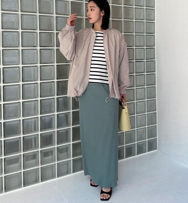 Doux archives「リブロングタイトスカート」|スカート|