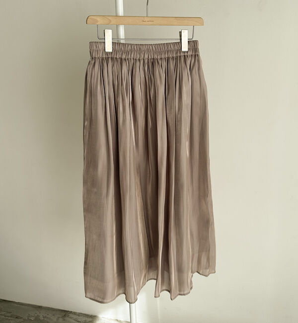 Doux archives「エアメタルサテンスカート」|スカート|