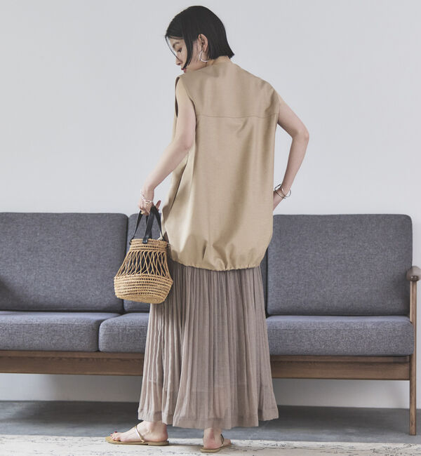 Doux archives「シアーリネンライクスカート」|スカート|