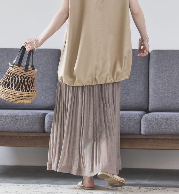 Doux archives「シアーリネンライクスカート」|スカート|