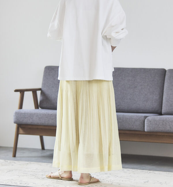 Doux archives「シアーリネンライクスカート」|スカート|